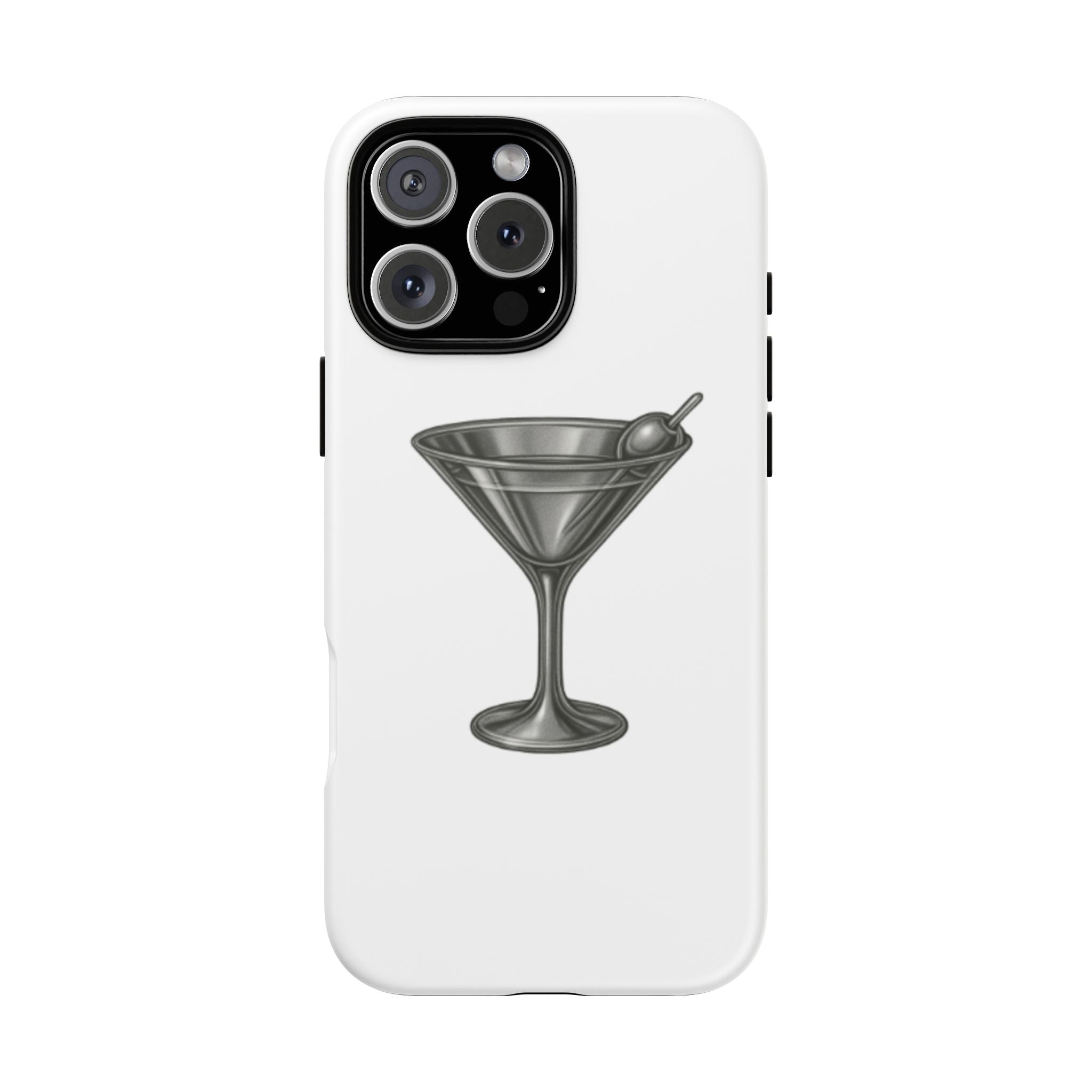 Silver Martini Tough Case