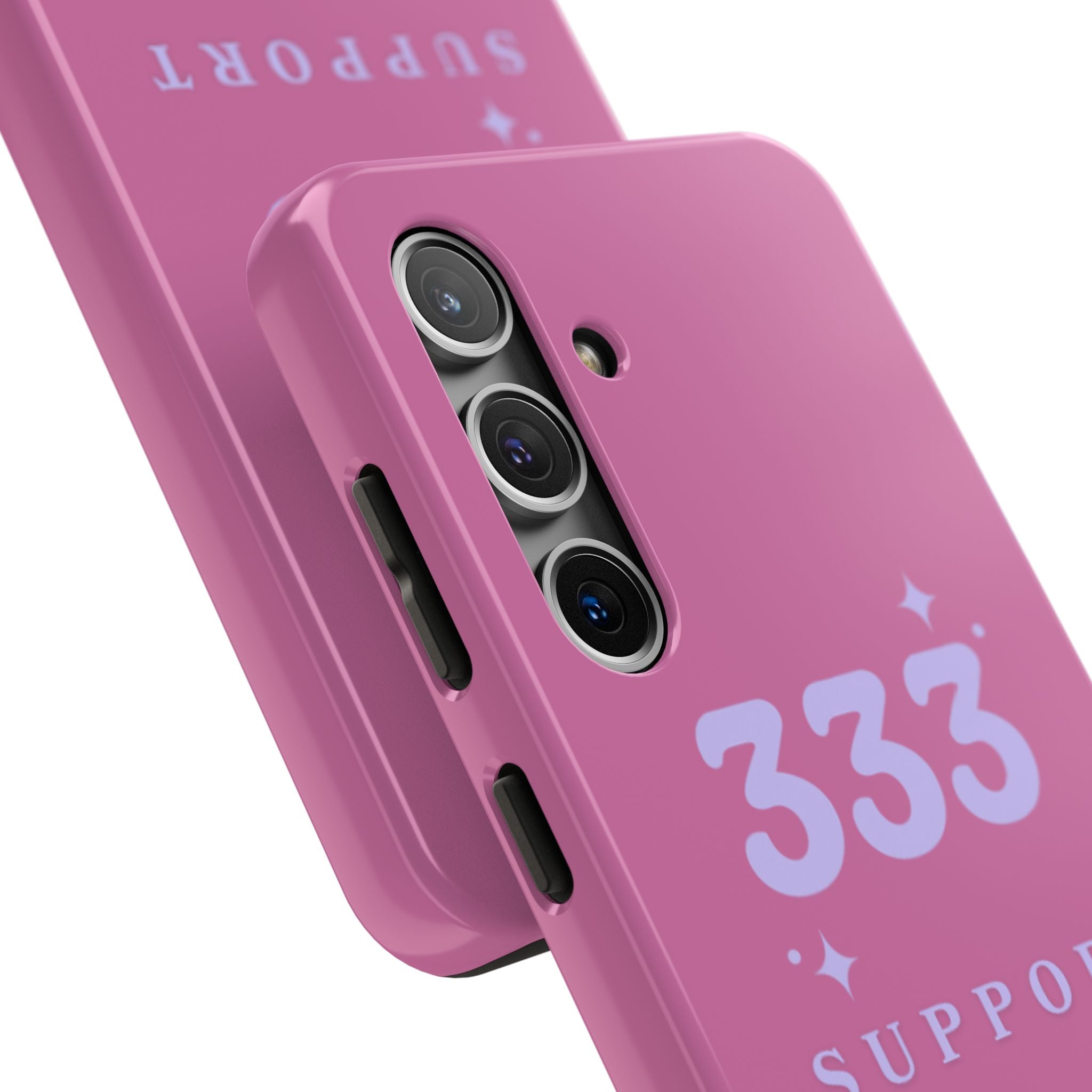 Pink & Purple 333 Support Phone Case