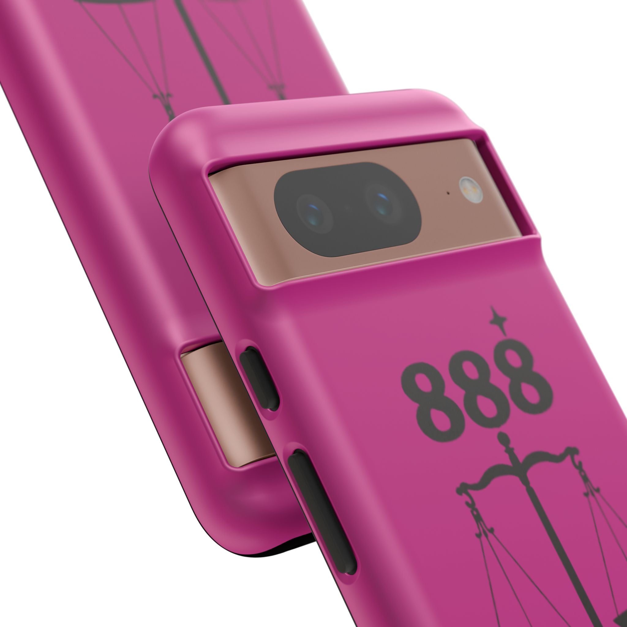 Black & Pink 888 Balance Phone Case