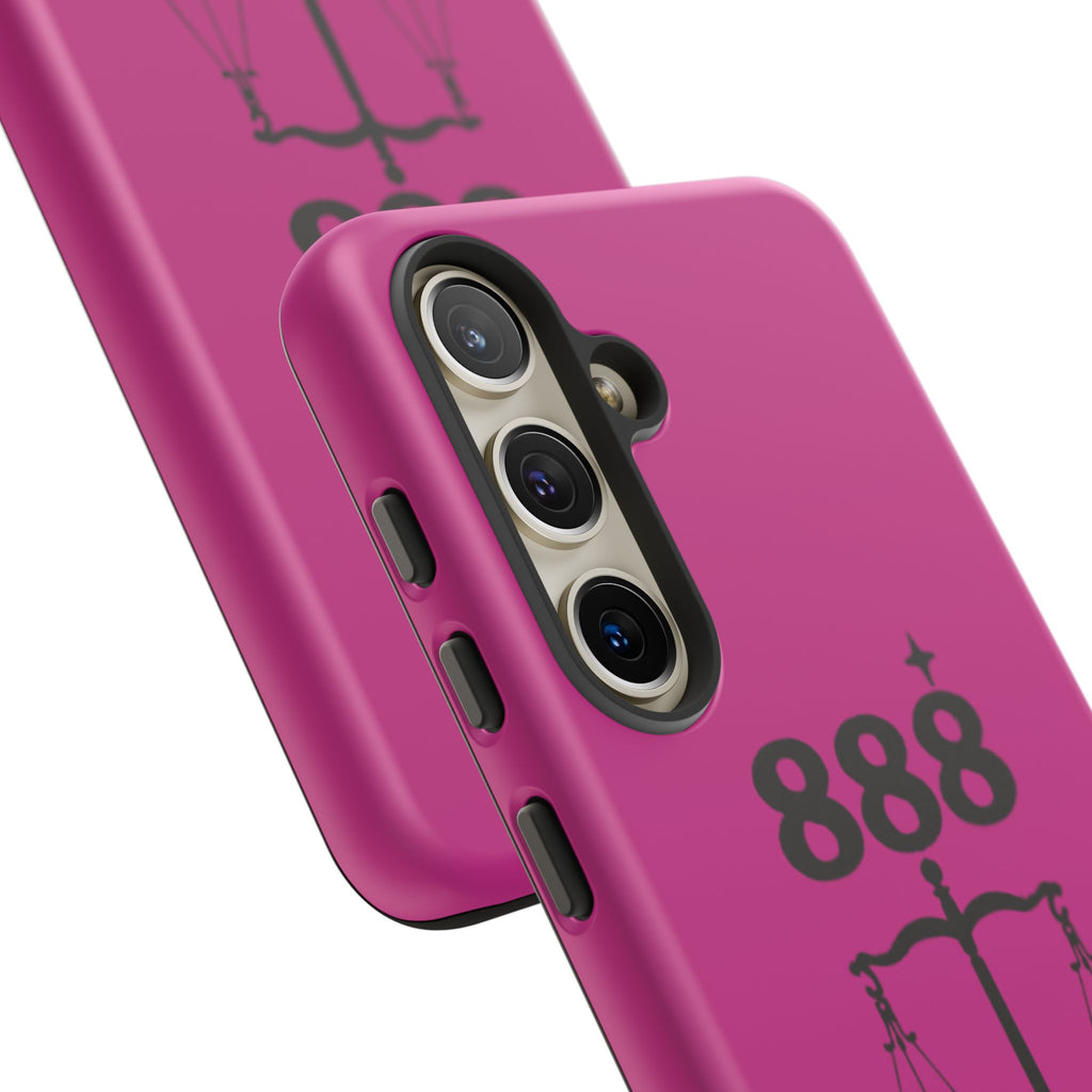 Black & Pink 888 Balance Phone Case