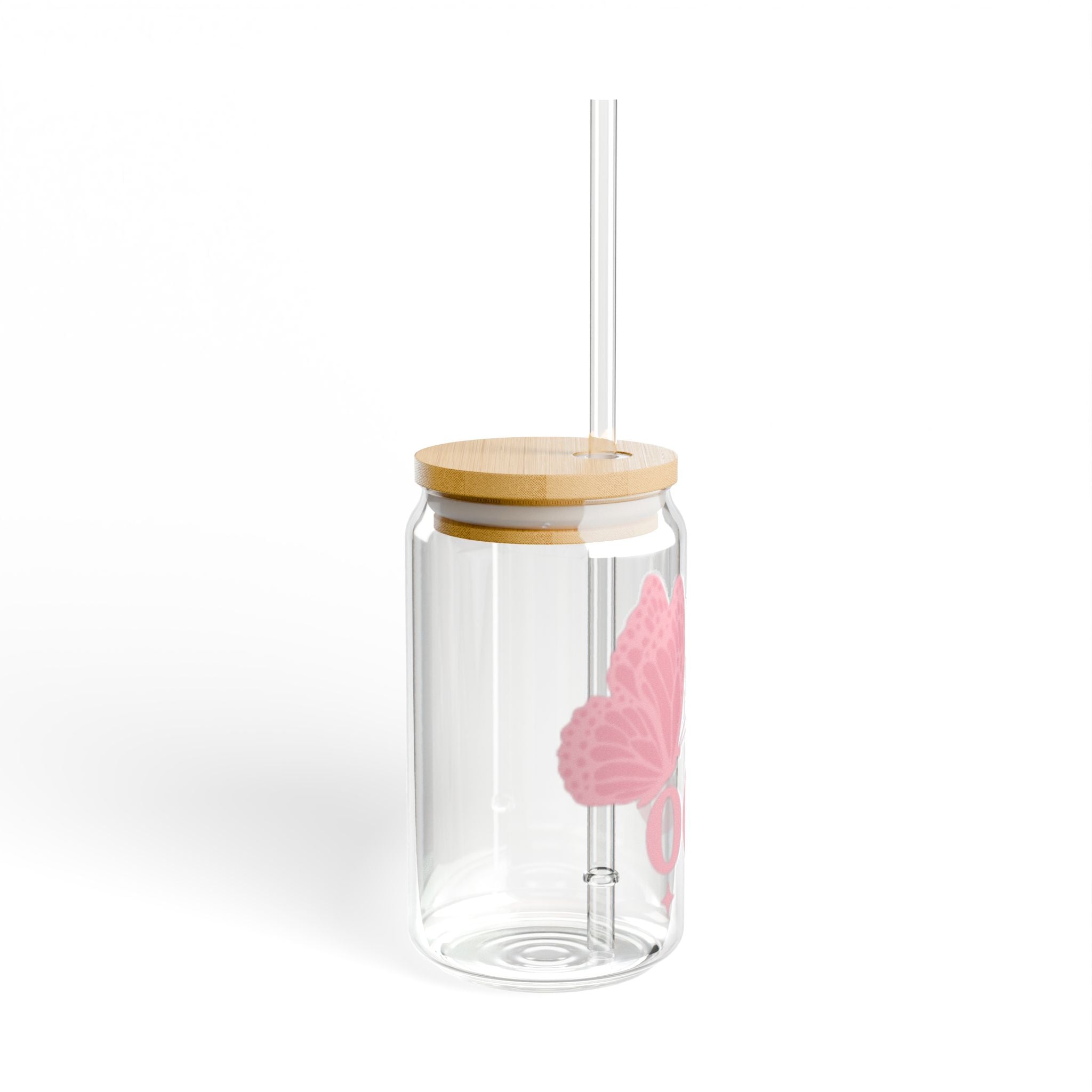 Pink Sipper Glass 000