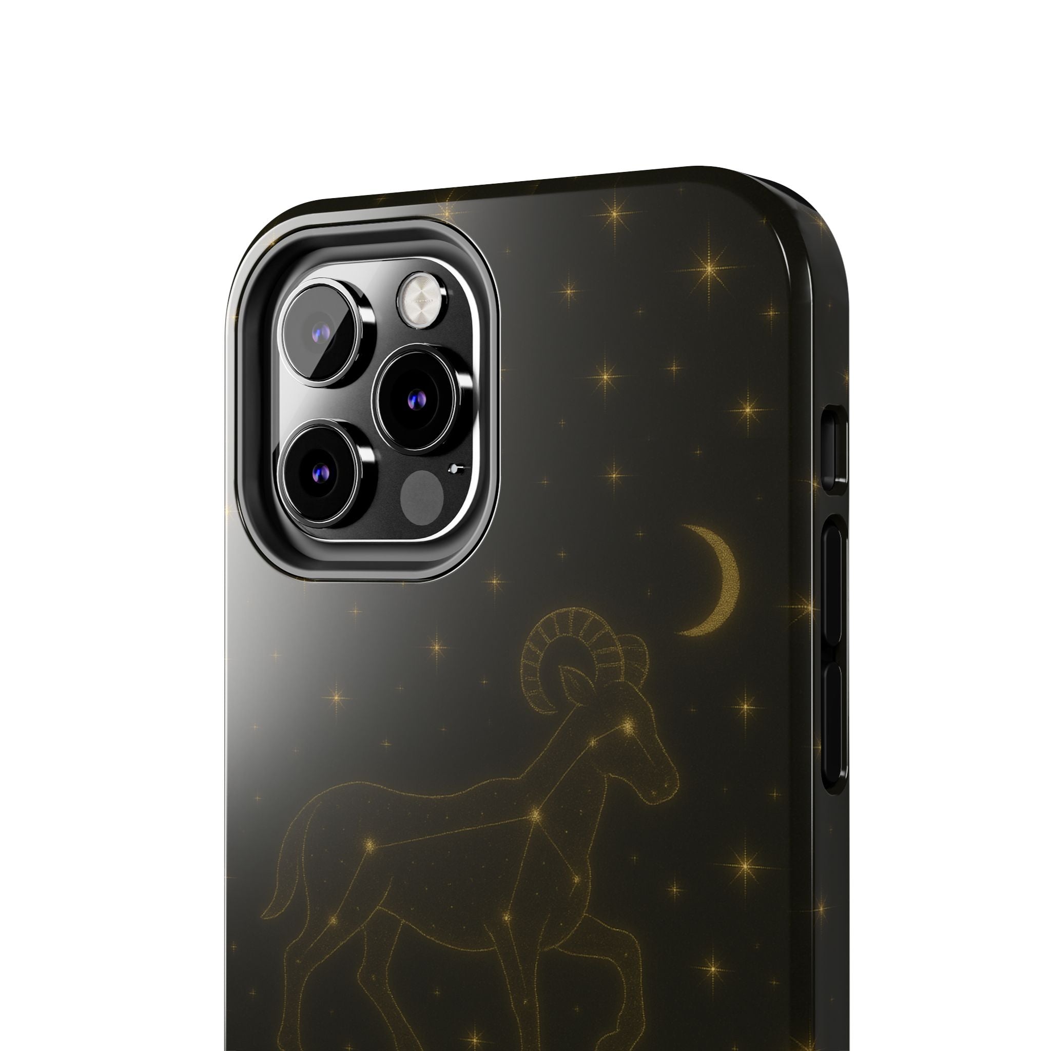 Aries Constellation Tough Phone Case — Zodiac Ram Star Map Design