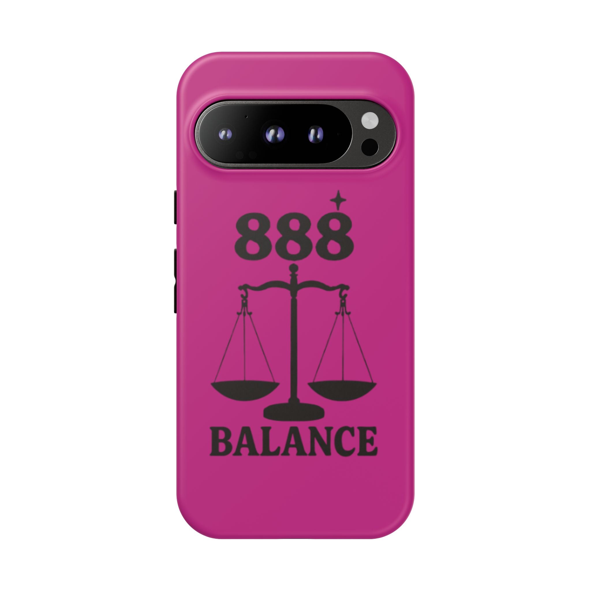 Black & Pink 888 Balance Phone Case