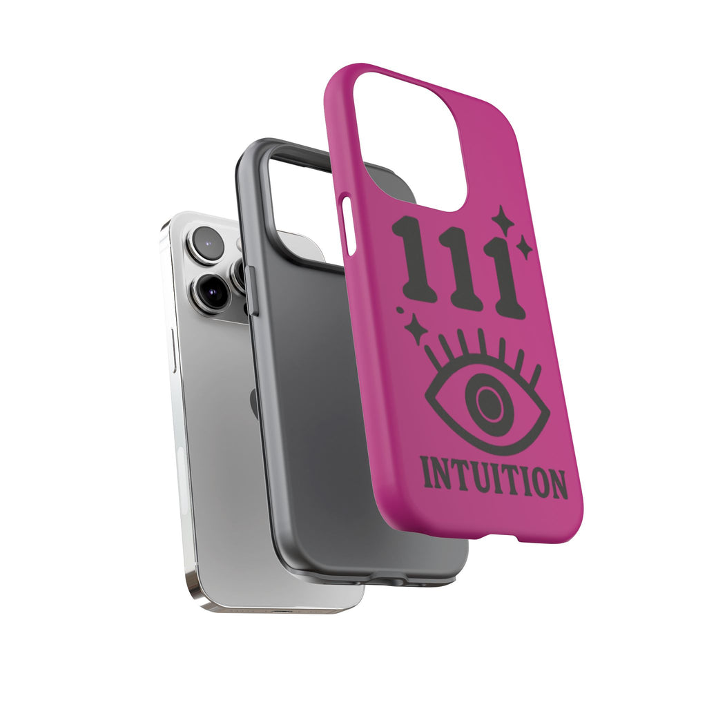 Black & Pink 111 Intuition Phone Case