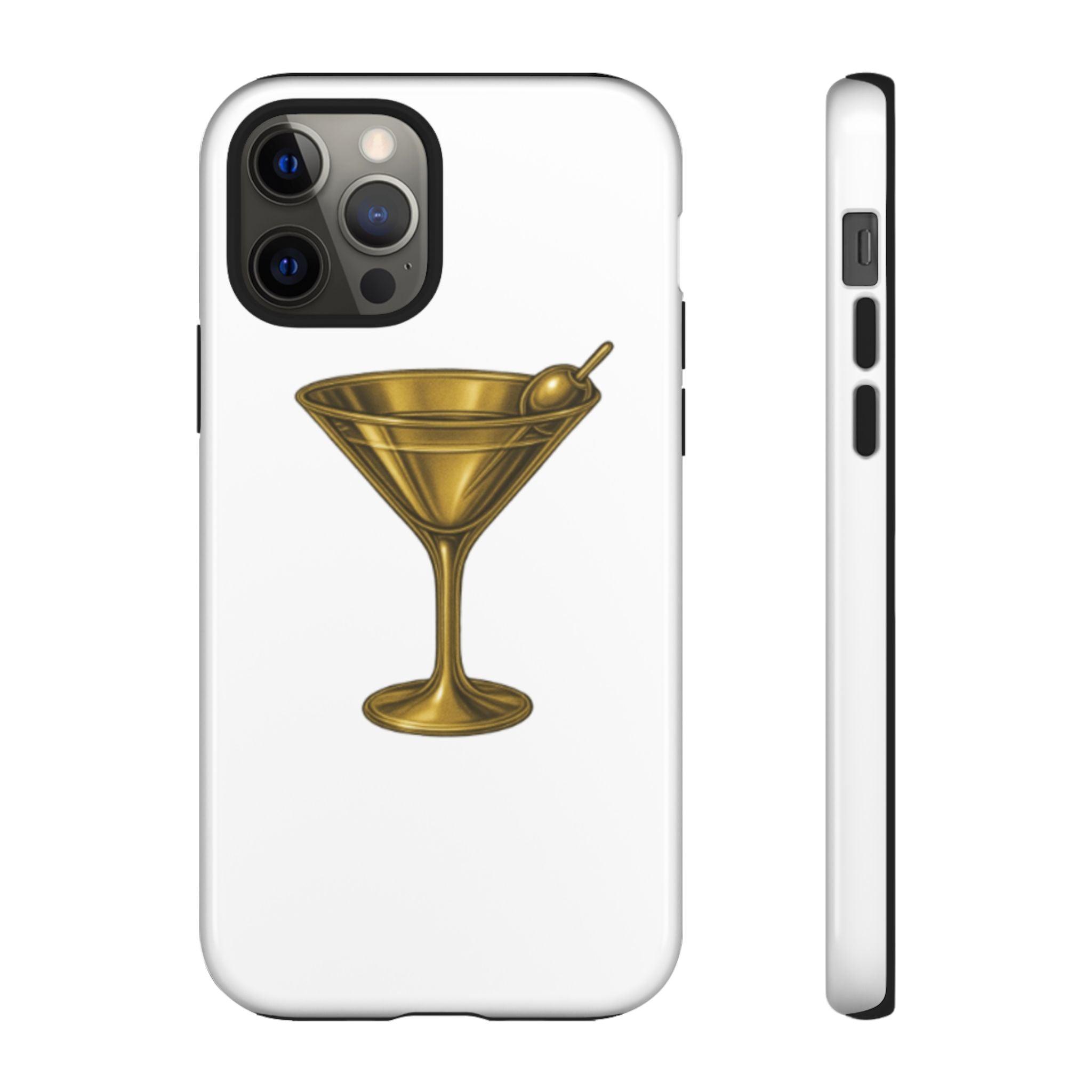 Gold Martini Tough Case