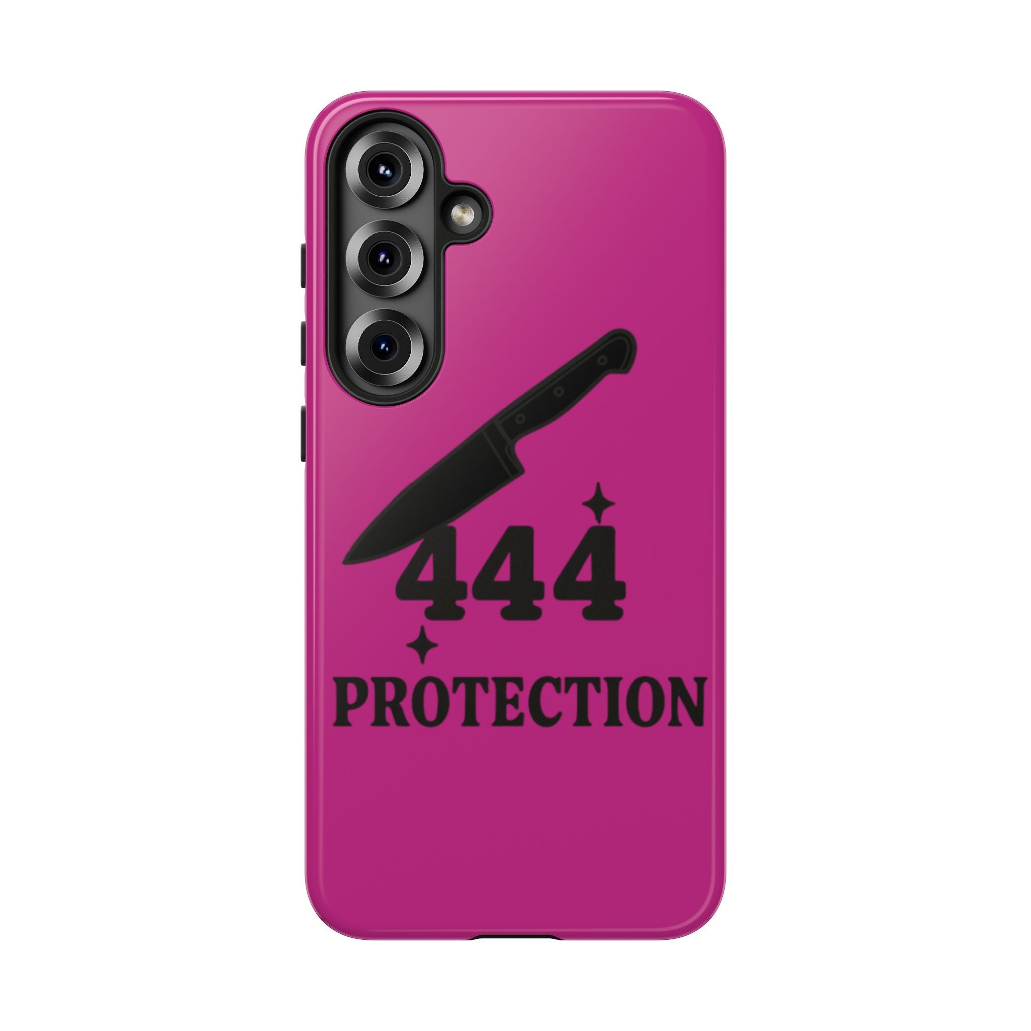 Black & Pink 444 Protection Phone Case
