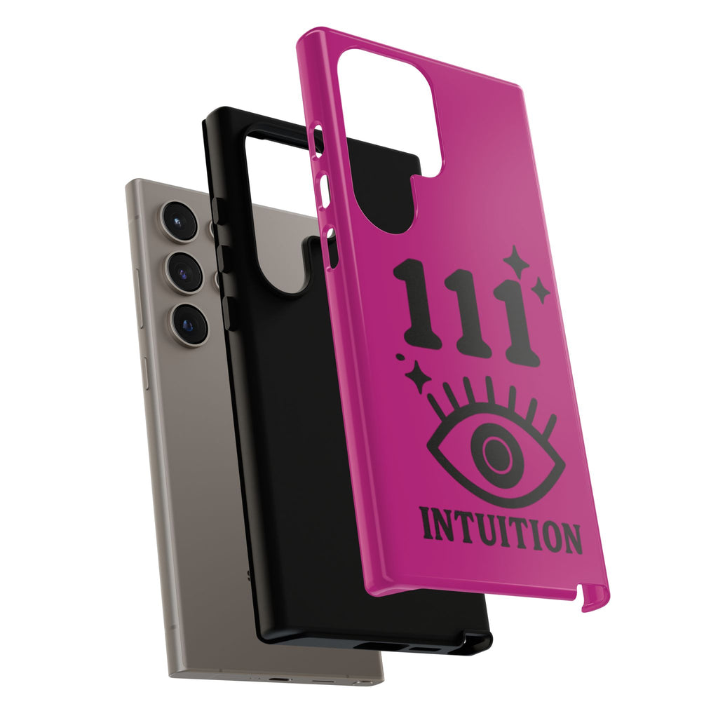 Black & Pink 111 Intuition Phone Case