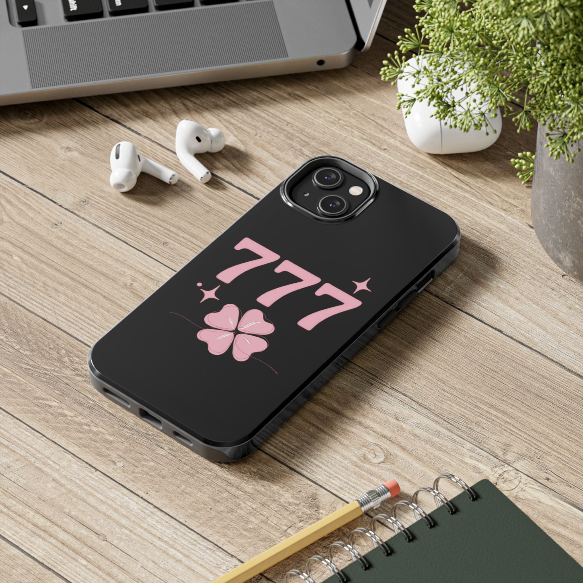 Black & Pink 777 Phone Case