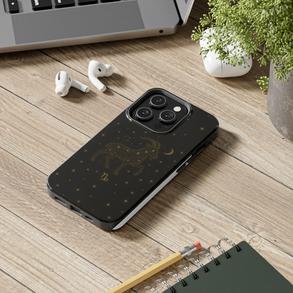 Capricorn Constellation Phone Case — Zodiac Tough Phone Case