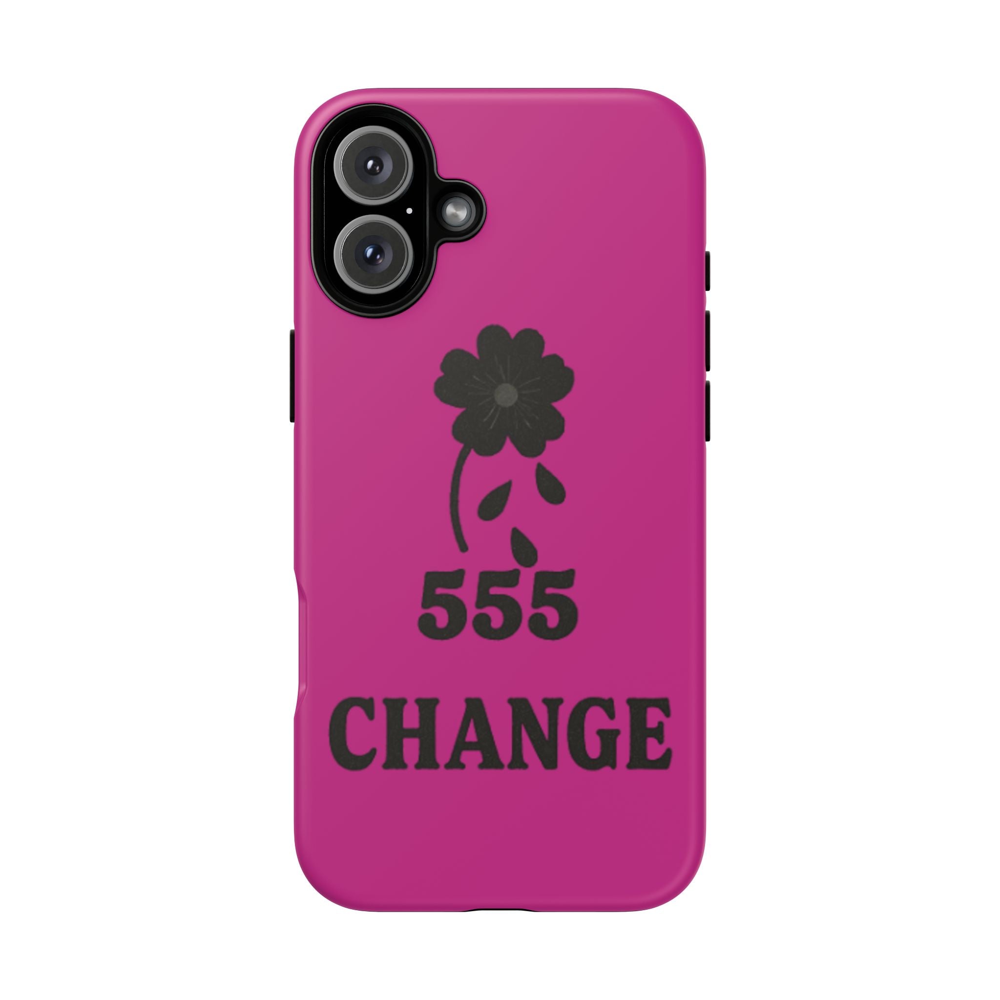 Black & Pink 555 Change Phone Case