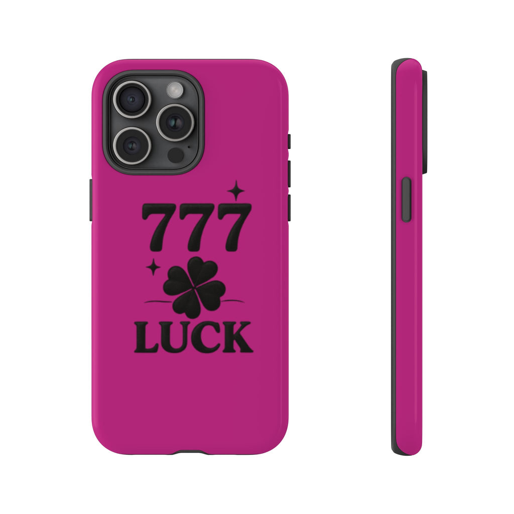 Black & Pink 777 Luck Phone Case