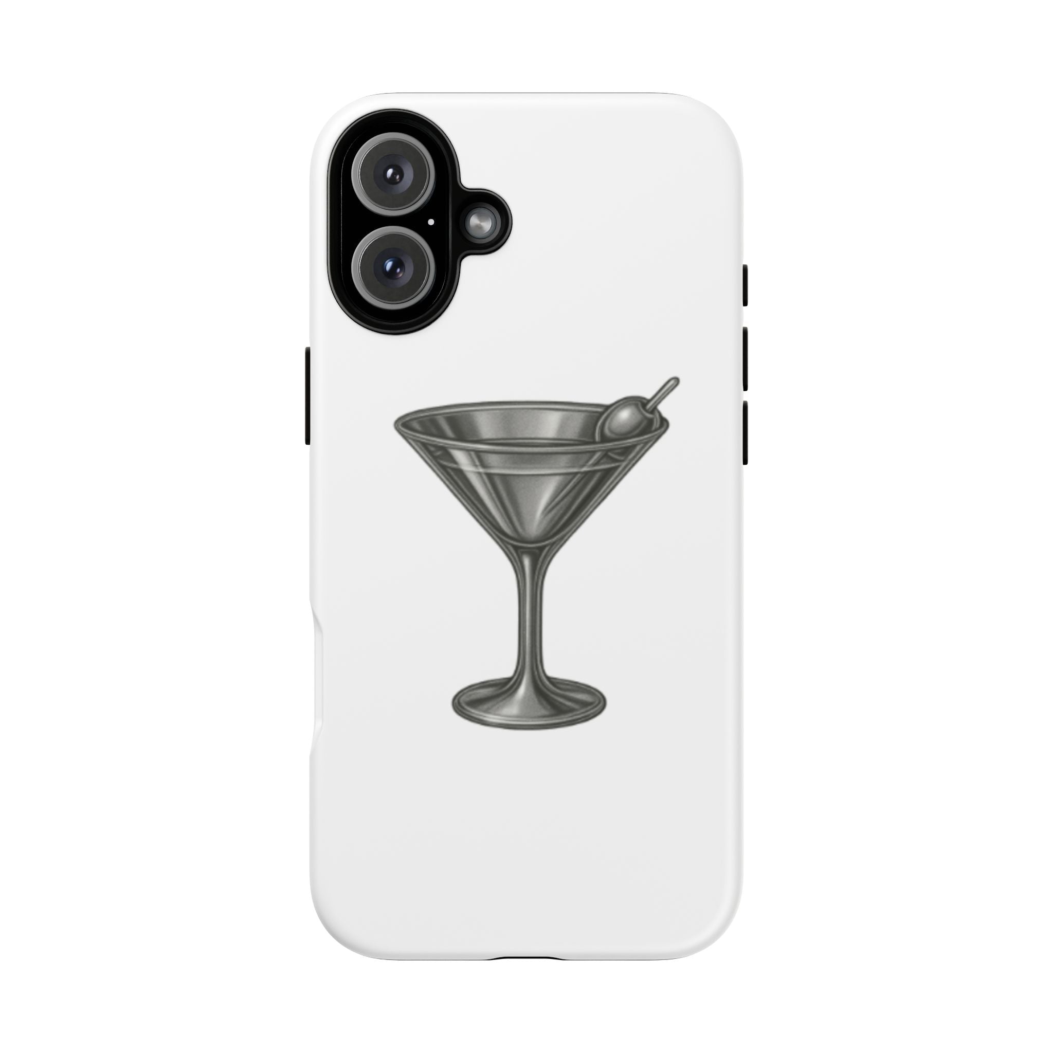 Silver Martini Tough Case