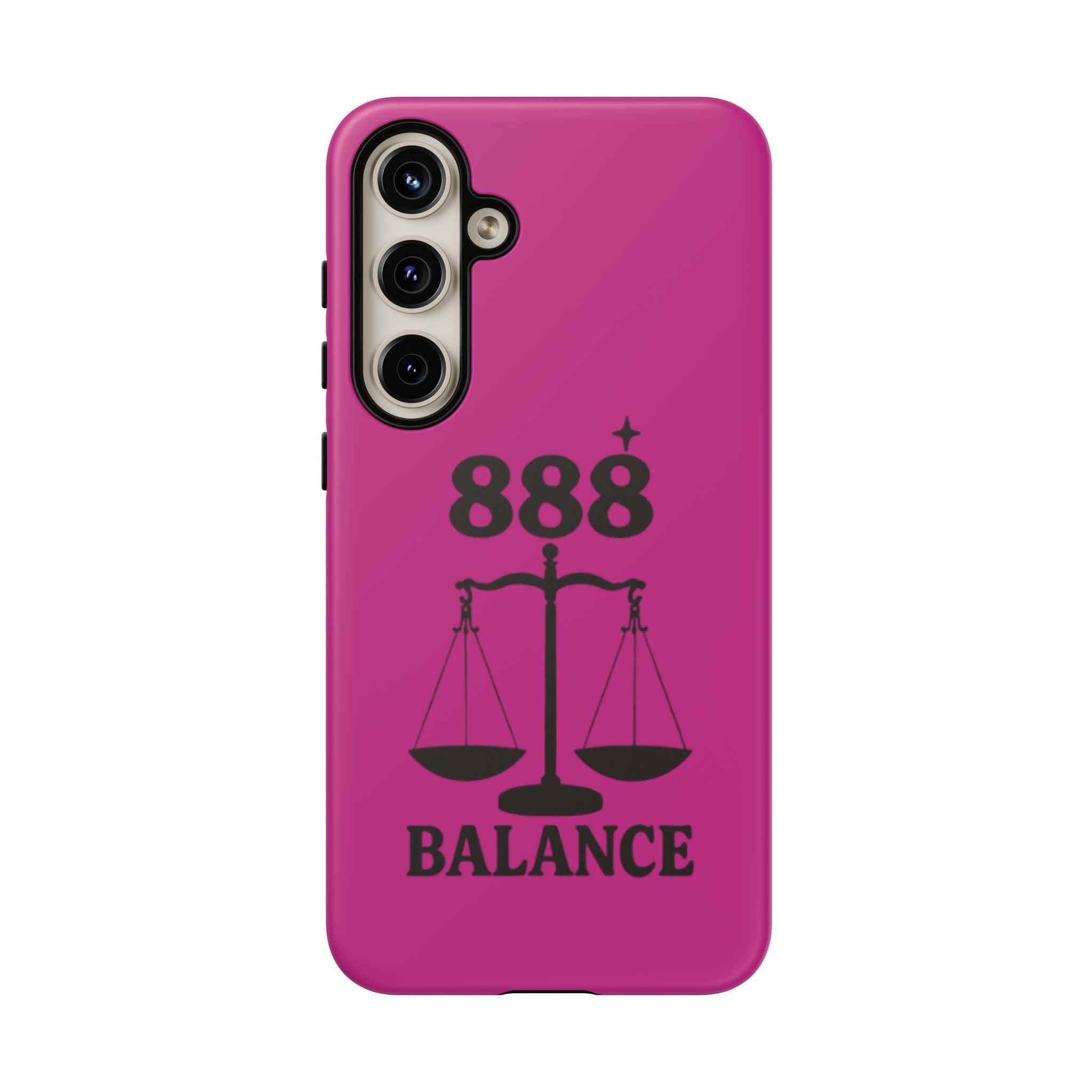 Black & Pink 888 Balance Phone Case