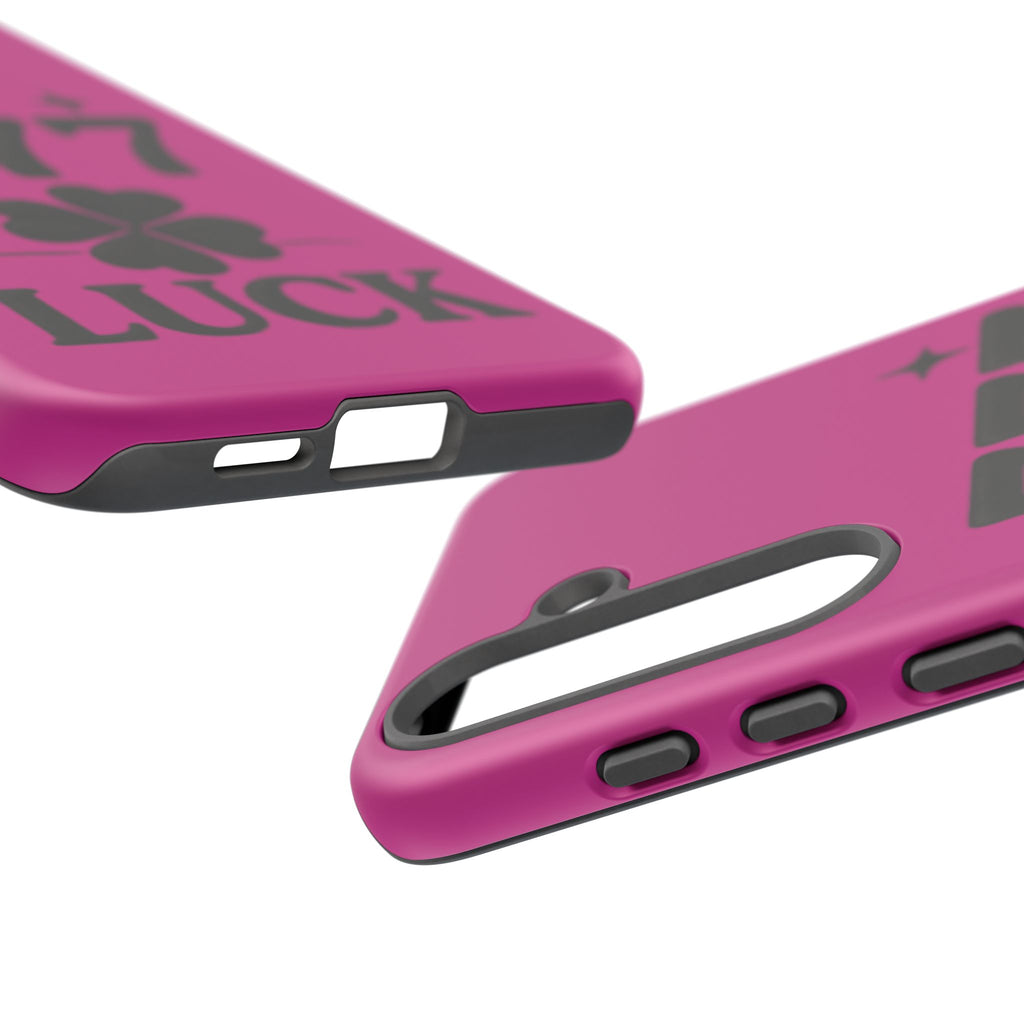 Black & Pink 777 Luck Phone Case