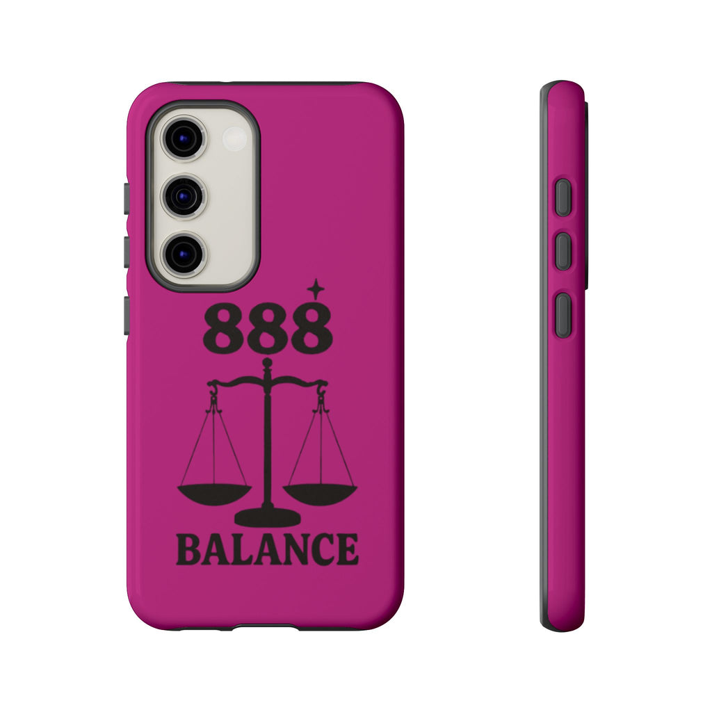 Black & Pink 888 Balance Phone Case