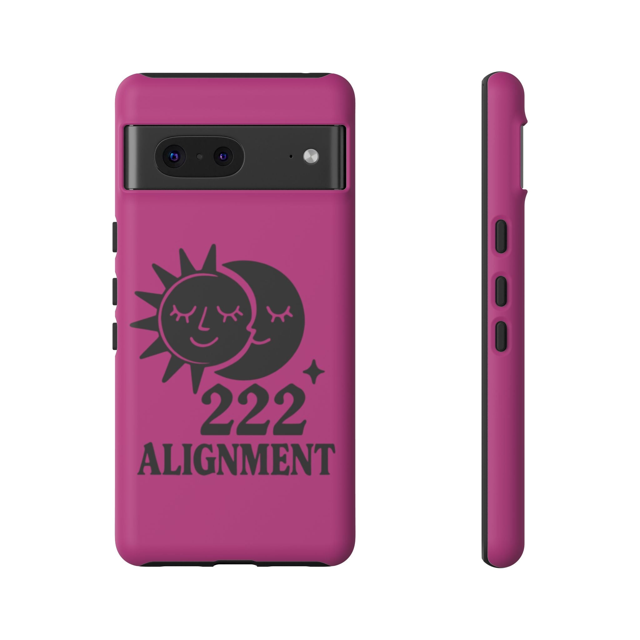 Black & Pink 222 Alignment Phone Case