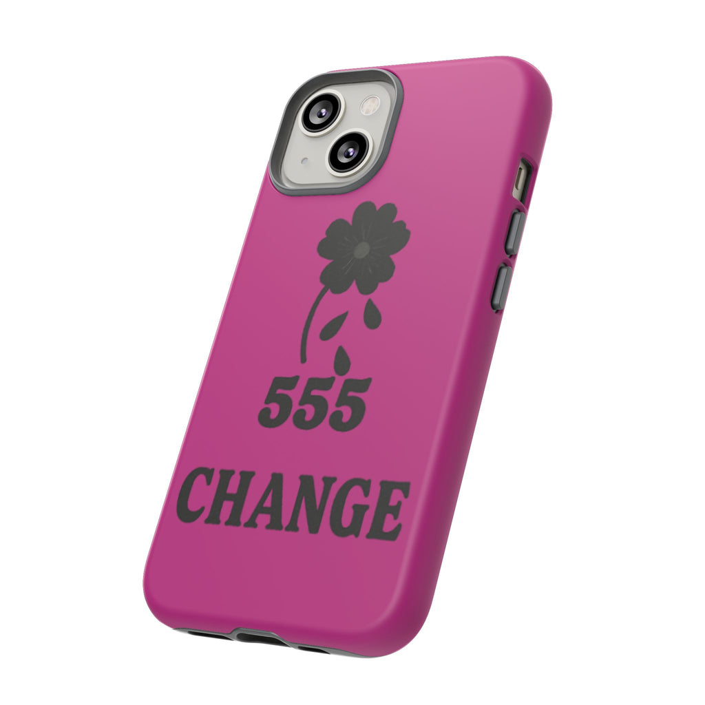 Black & Pink 555 Change Phone Case