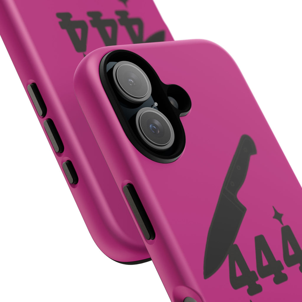 Black & Pink 444 Protection Phone Case