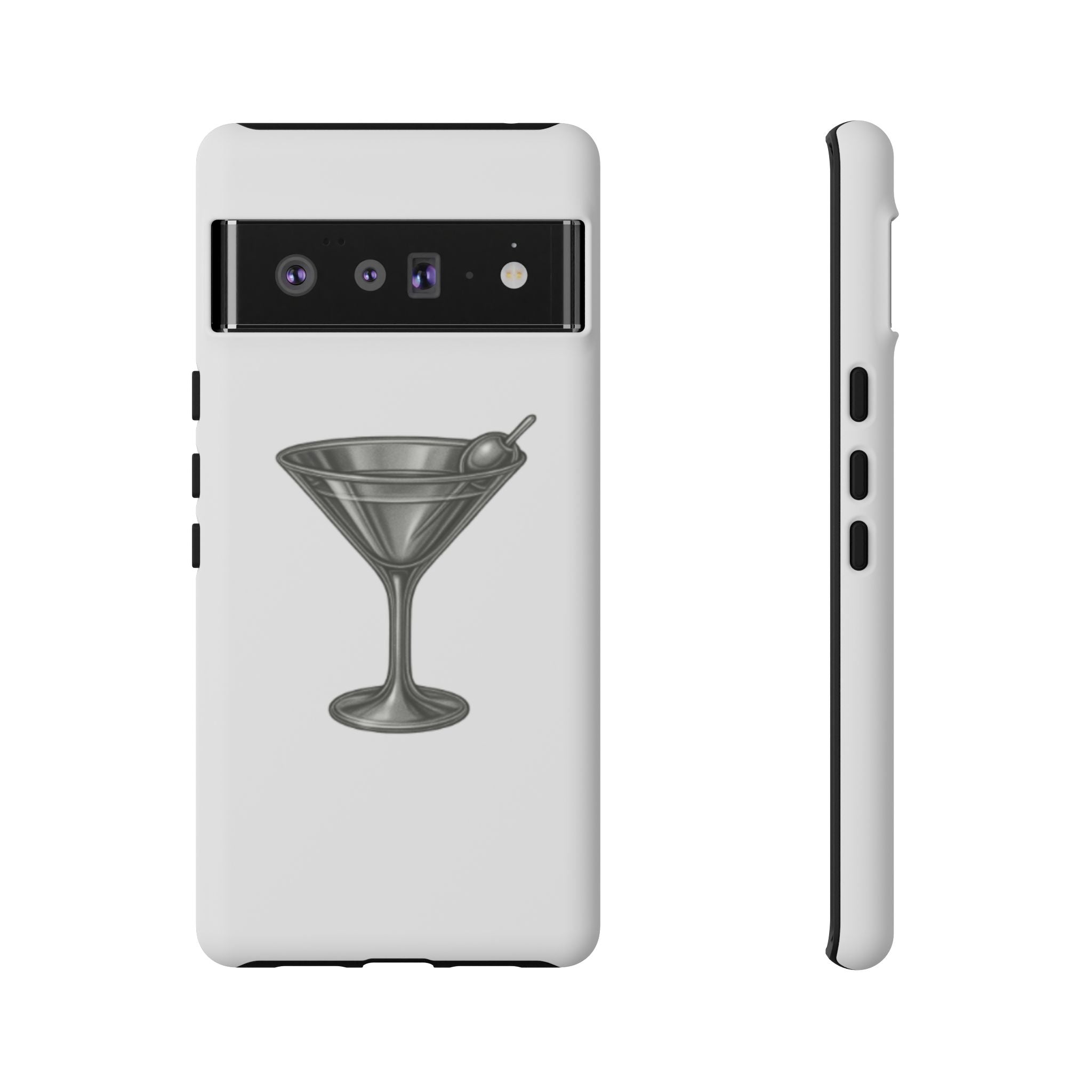 Silver Martini Tough Case