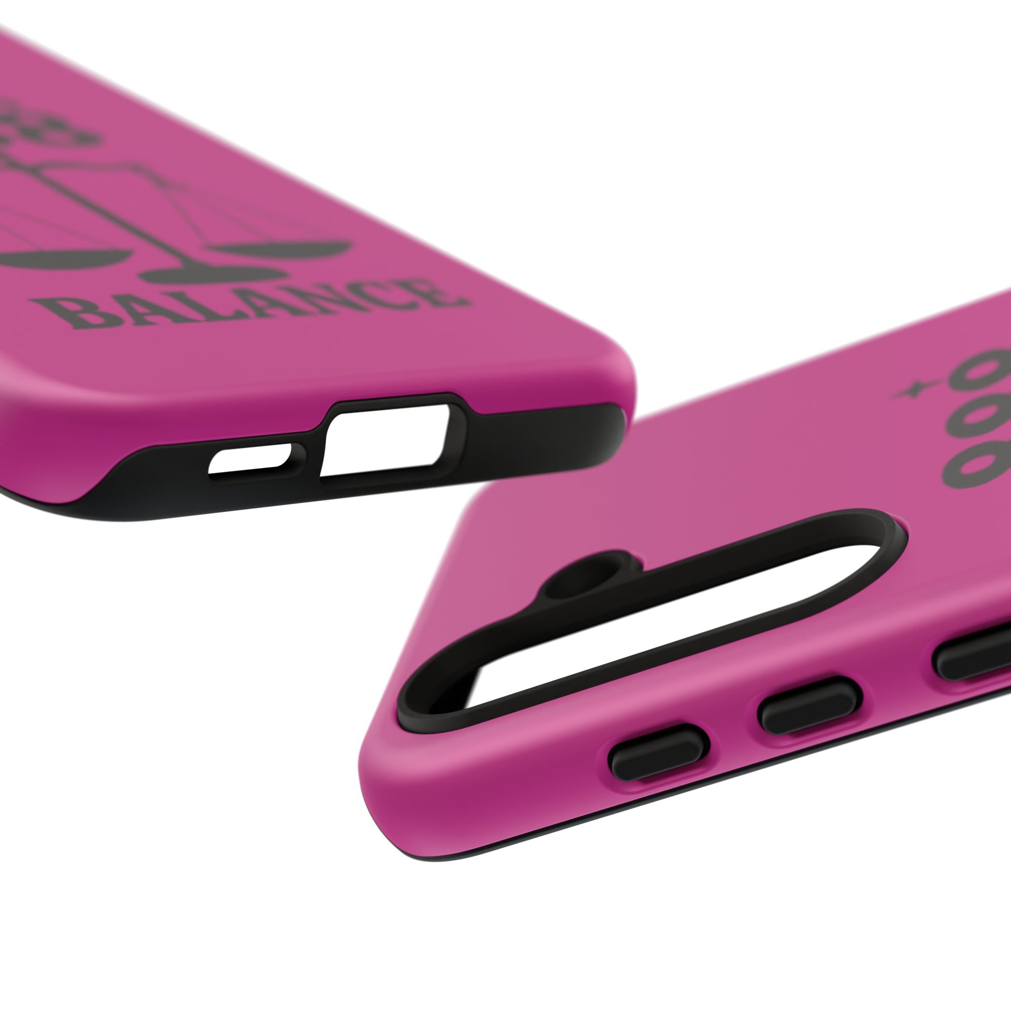 Black & Pink 888 Balance Phone Case