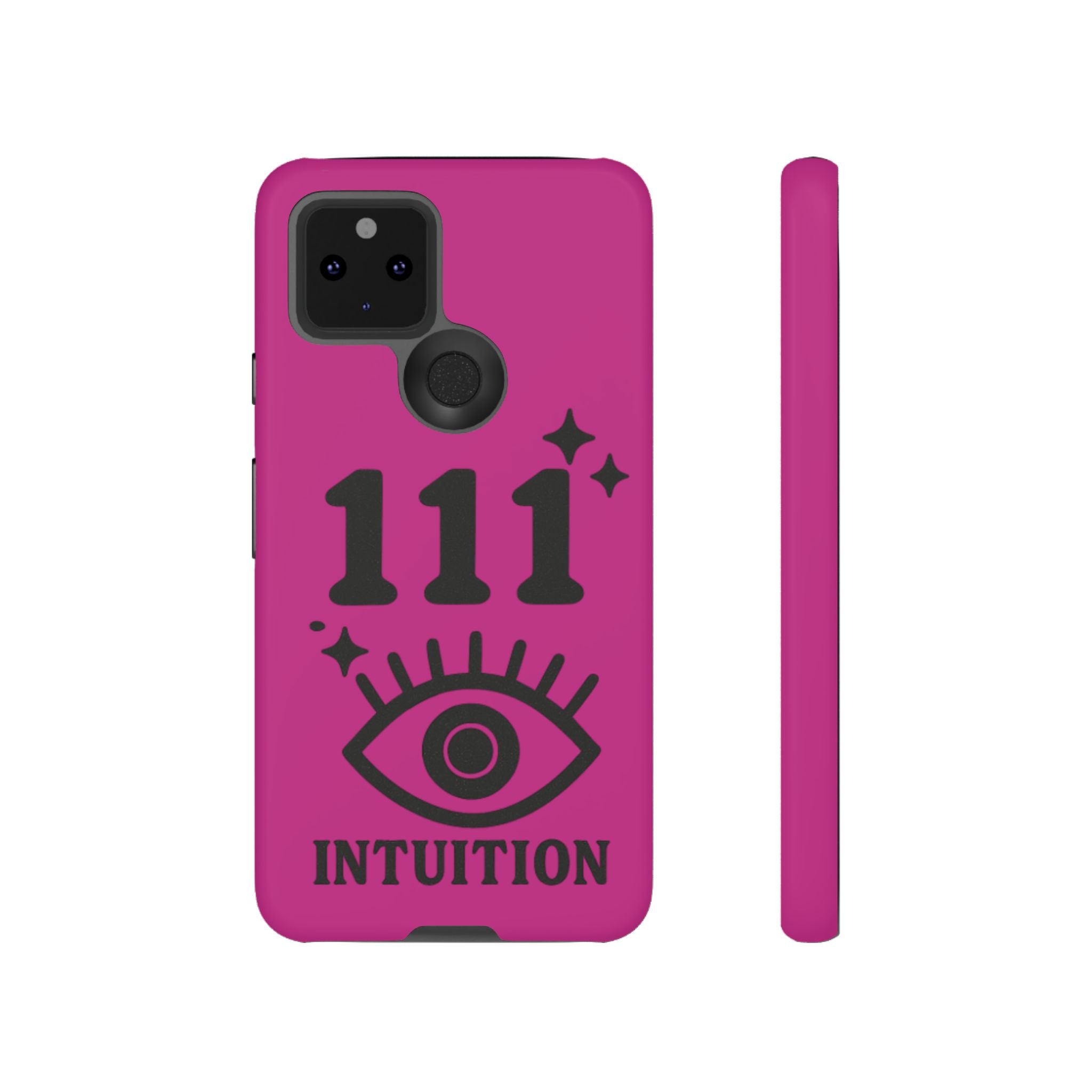 Black & Pink 111 Intuition Phone Case