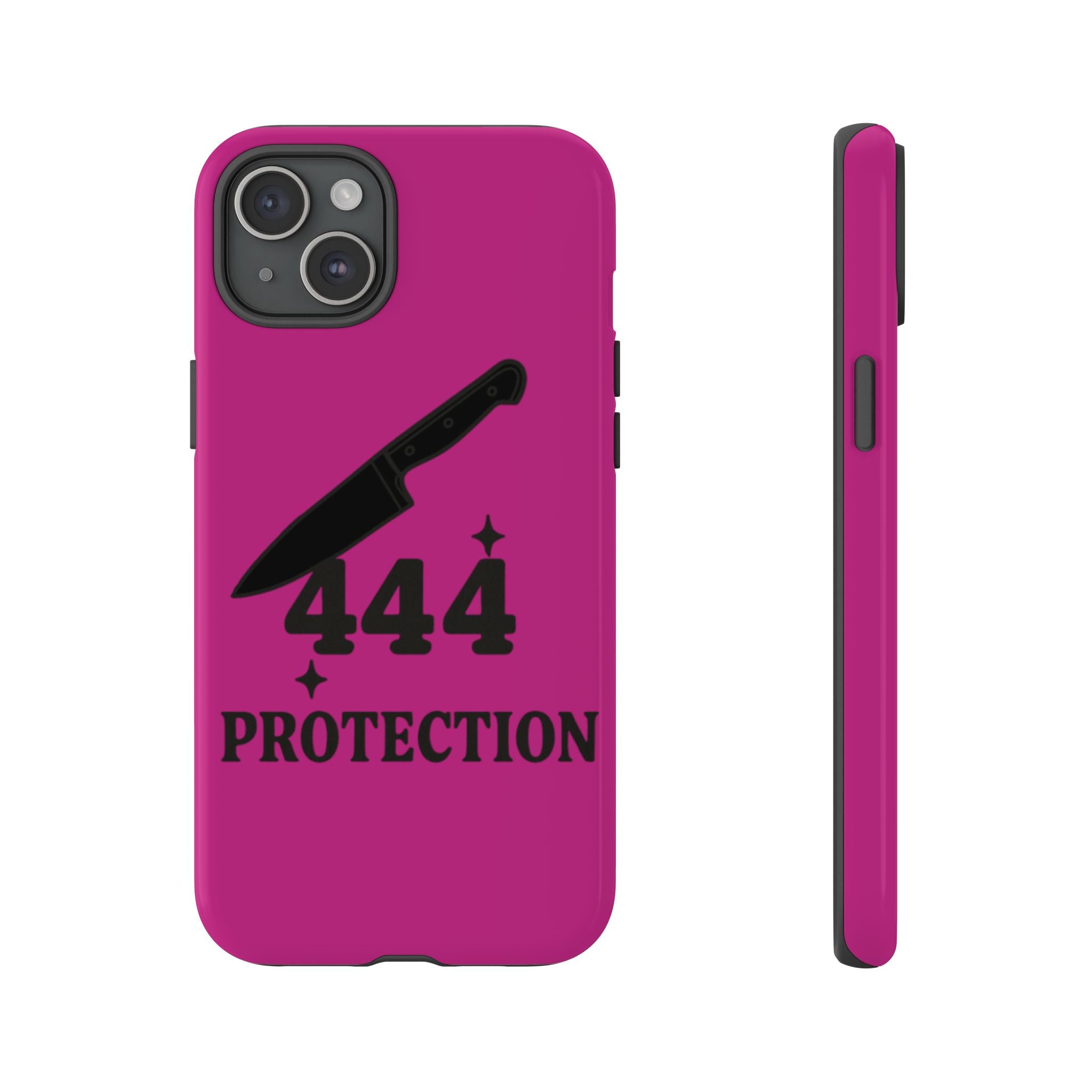 Black & Pink 444 Protection Phone Case