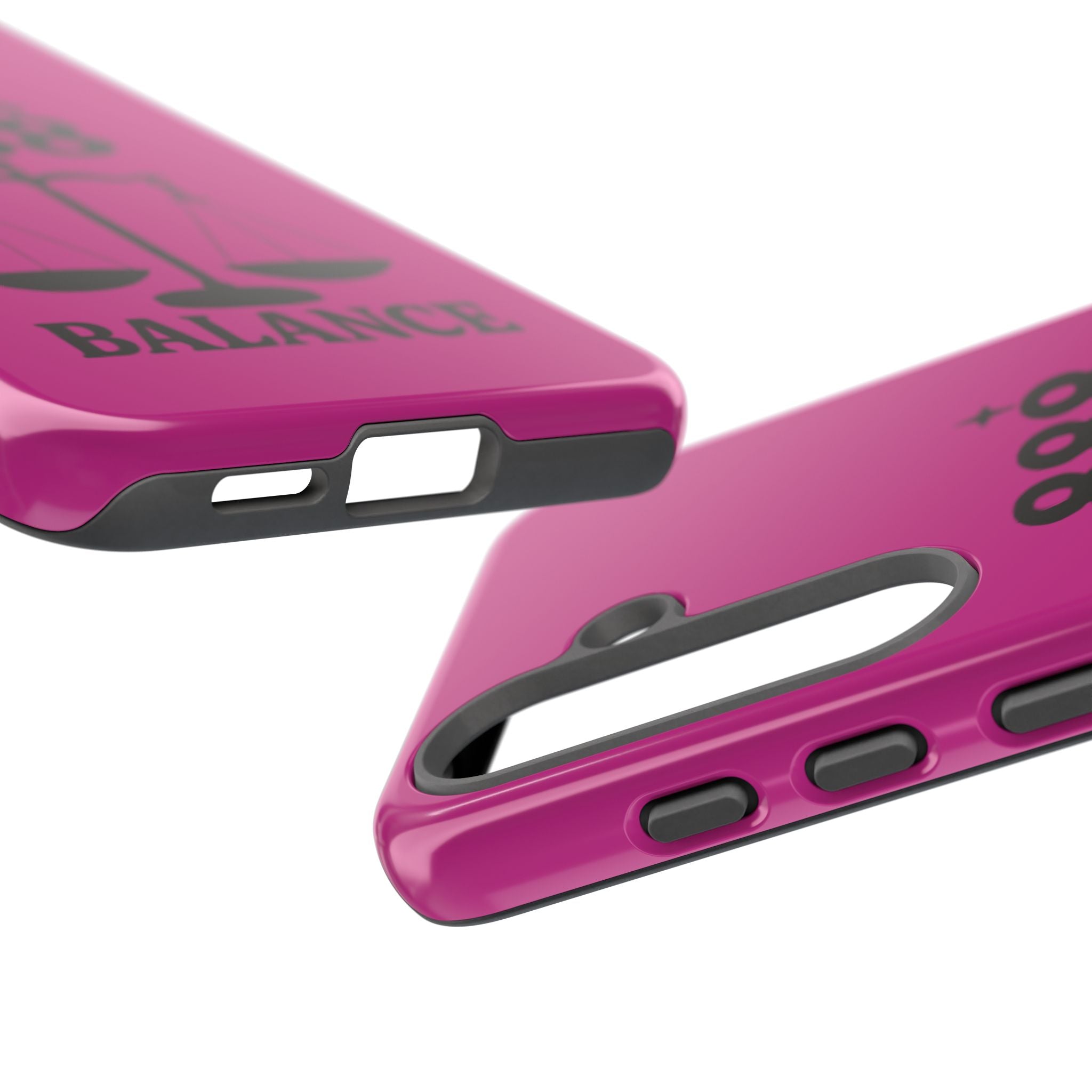 Black & Pink 888 Balance Phone Case