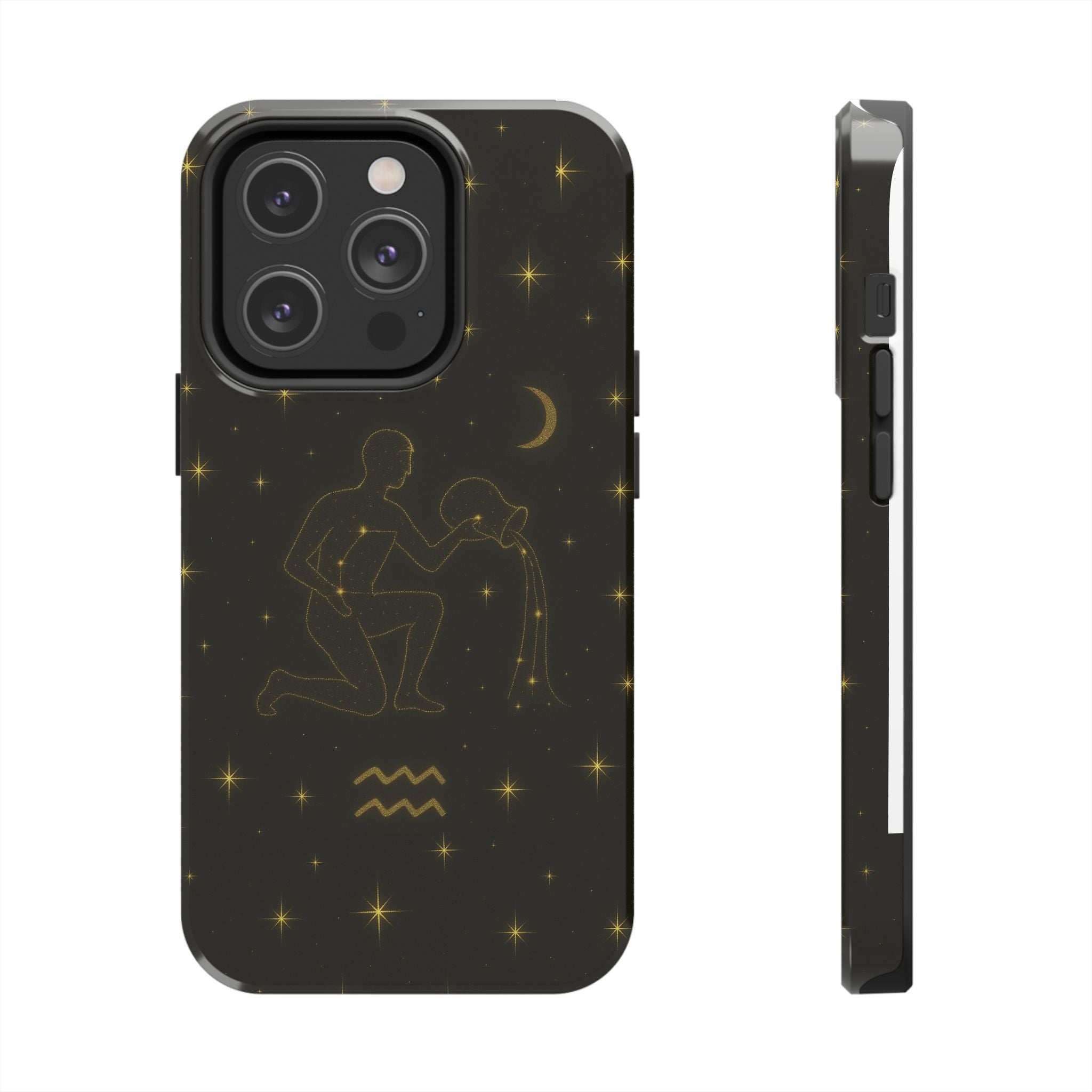 Aquarius Constellation Tough Phone Case — Zodiac Water-Bearer Astrology Design