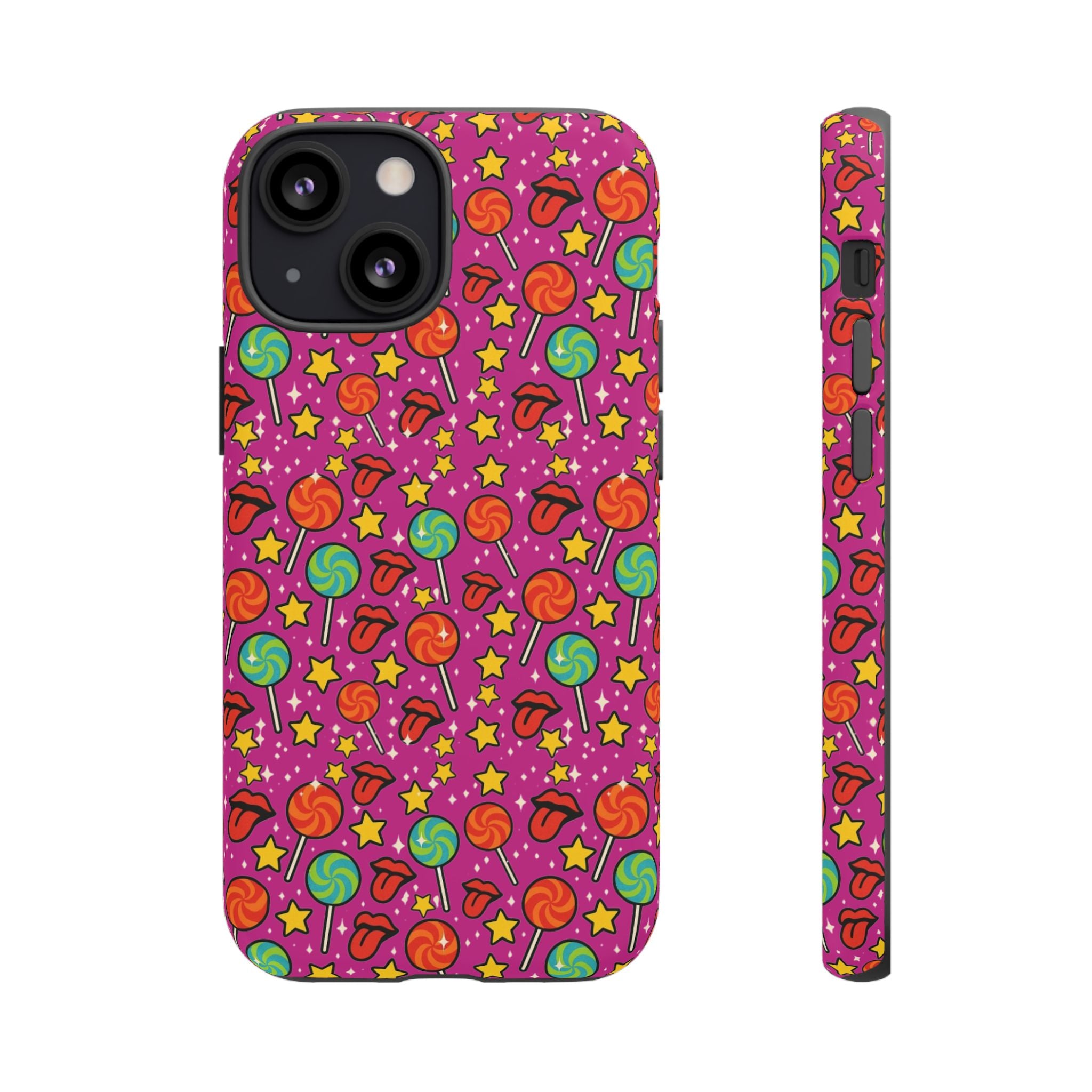 Lollipops & Lips Retro Phone Cases