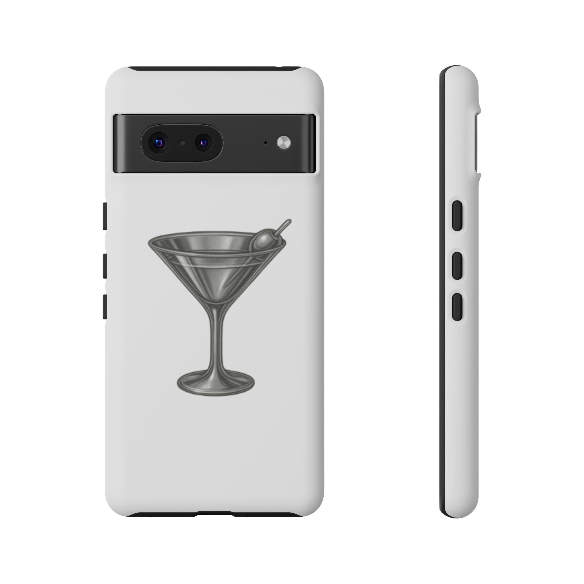 Silver Martini Tough Case