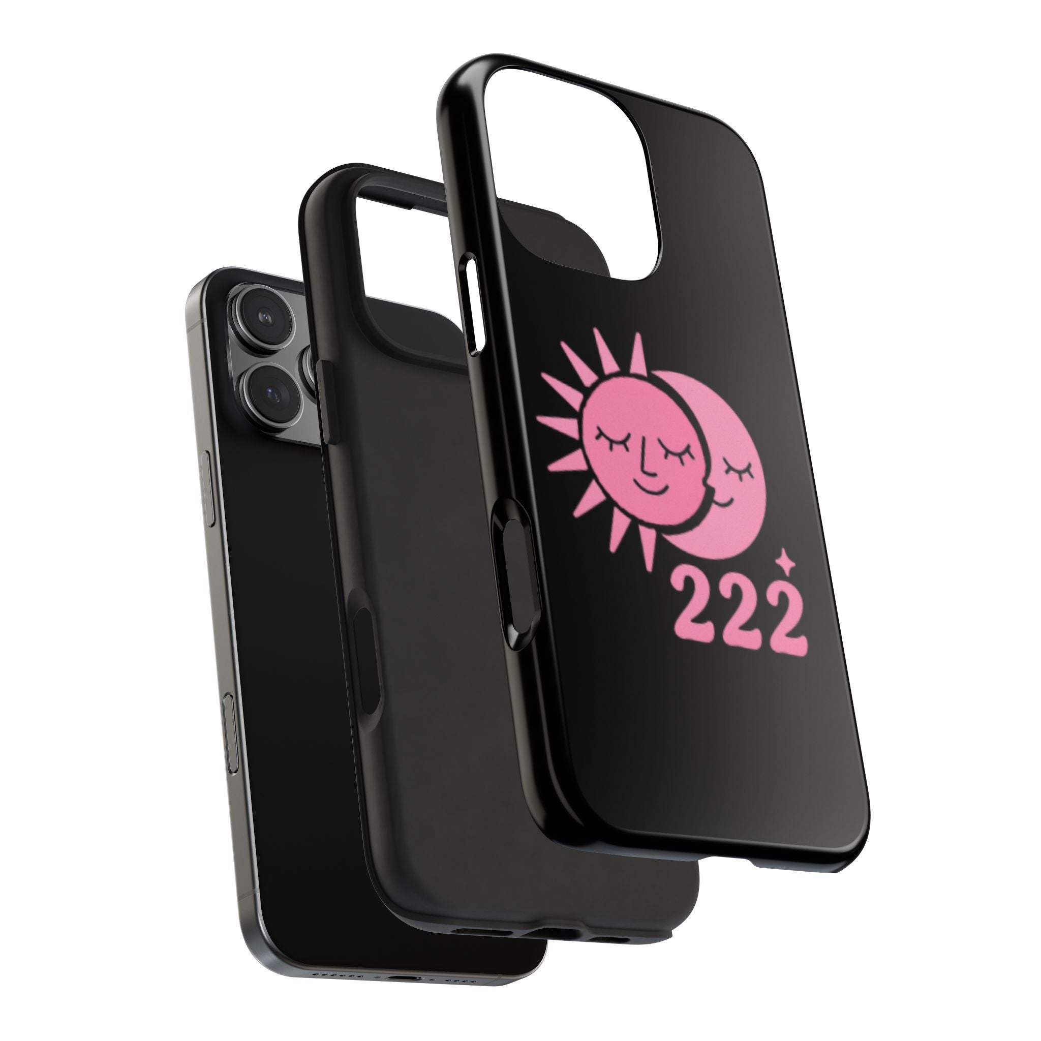 Black & Pink 222 Phone Case