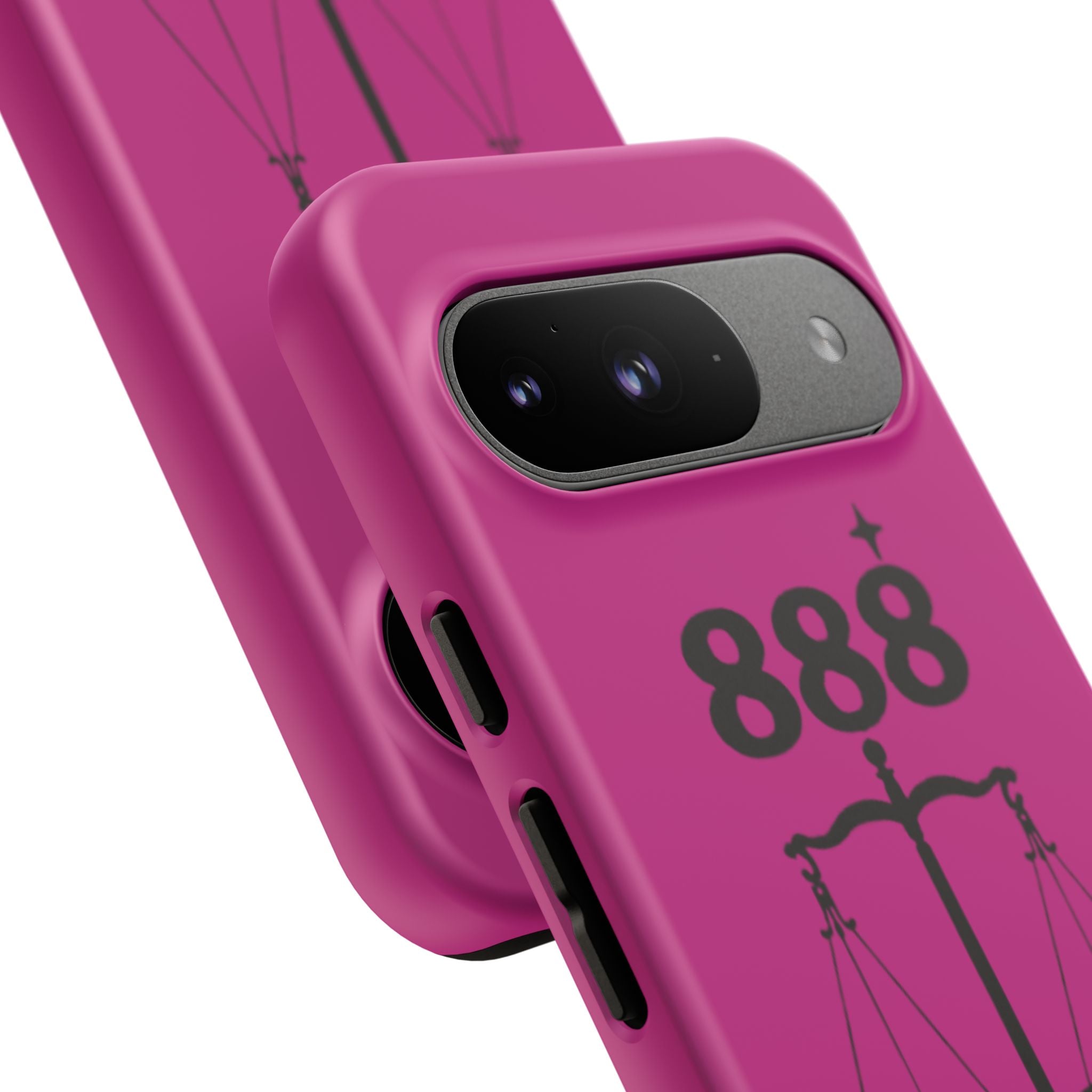 Black & Pink 888 Balance Phone Case