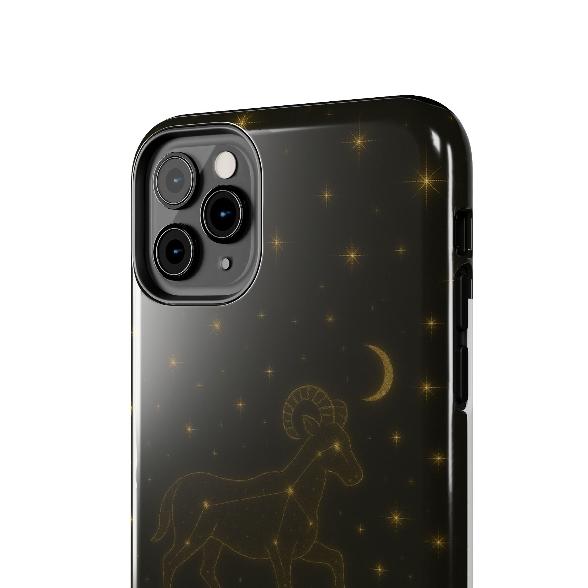 Aries Constellation Tough Phone Case — Zodiac Ram Star Map Design