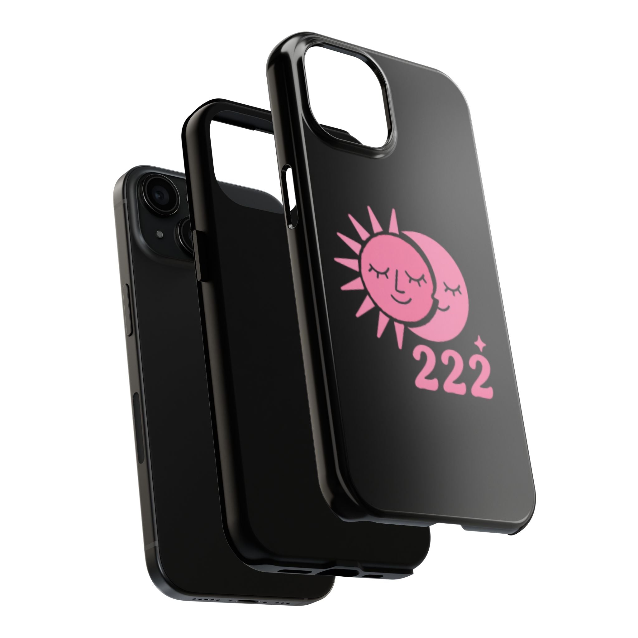 Black & Pink 222 Phone Case