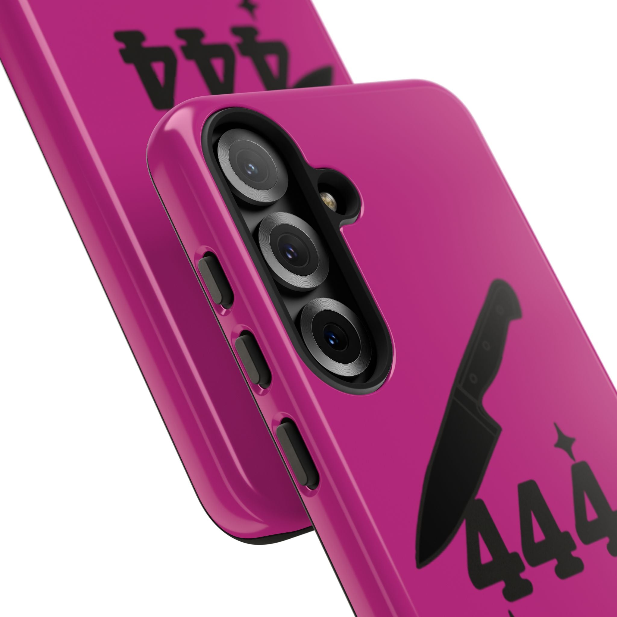 Black & Pink 444 Protection Phone Case
