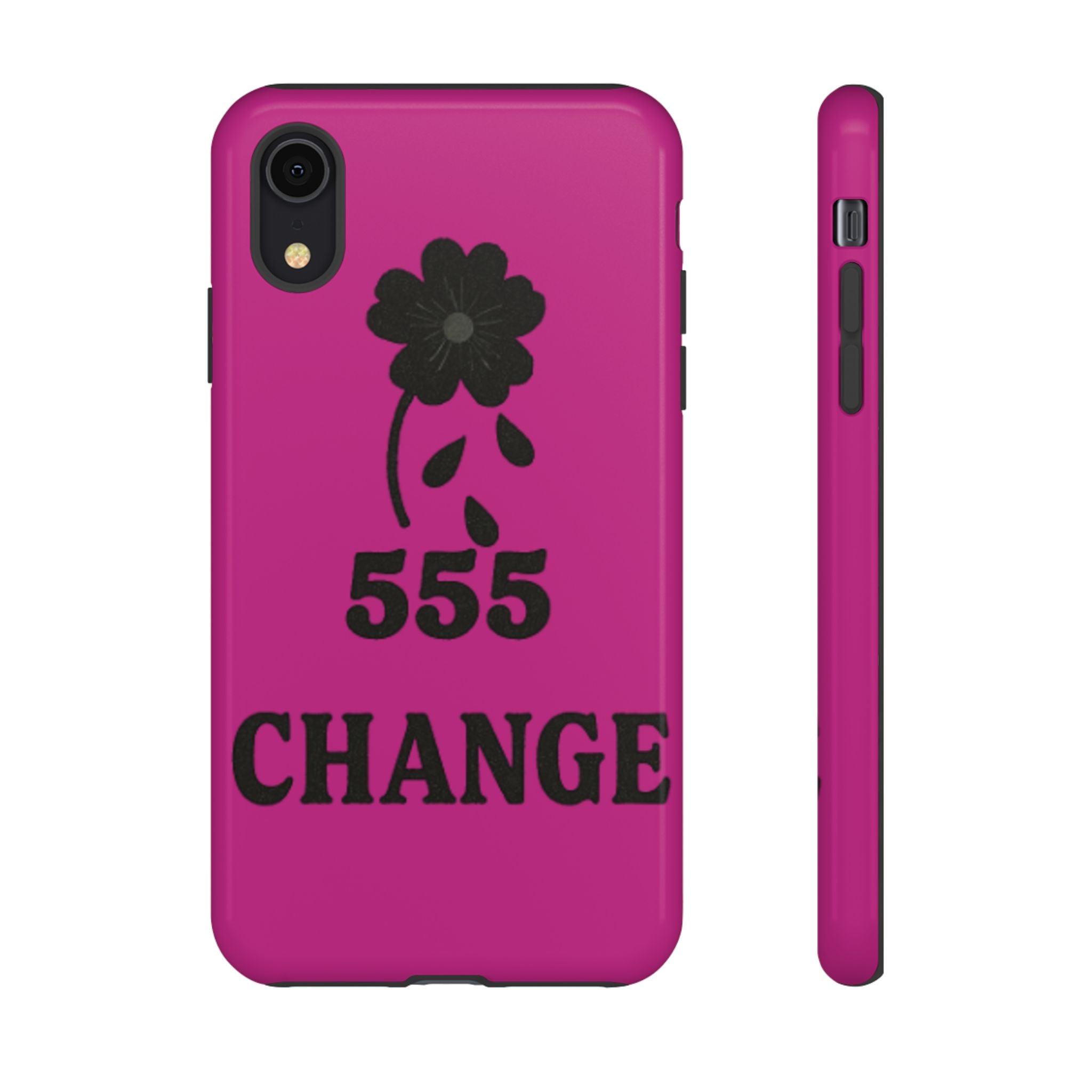 Black & Pink 555 Change Phone Case