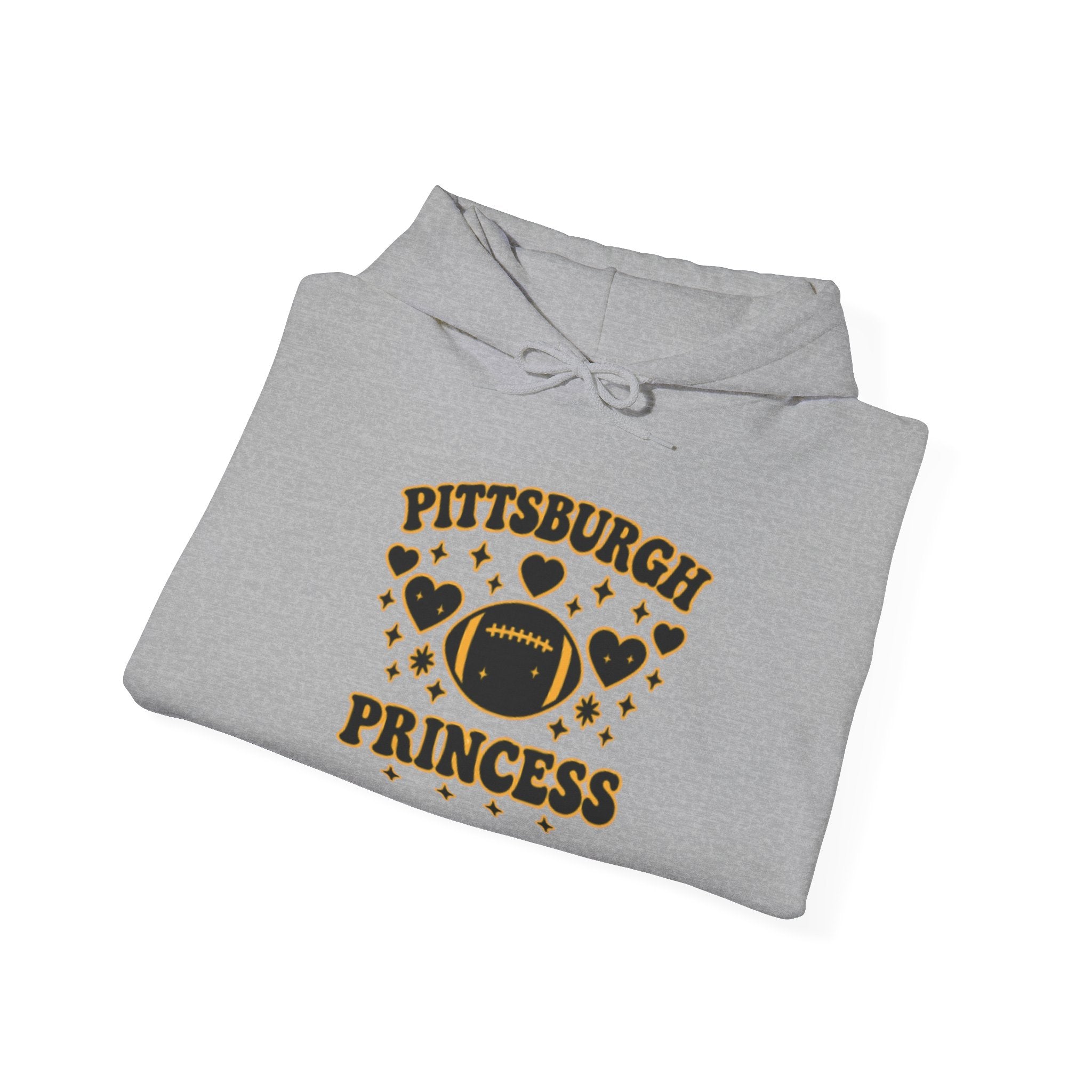 Pittsburgh Princess Hoodie — Cute Football City Pride Sweatshirt