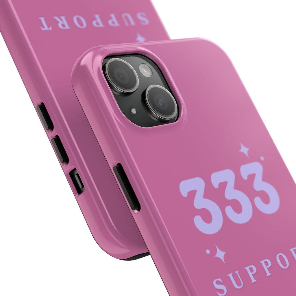 Pink & Purple 333 Support Phone Case