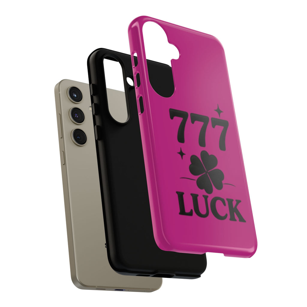 Black & Pink 777 Luck Phone Case