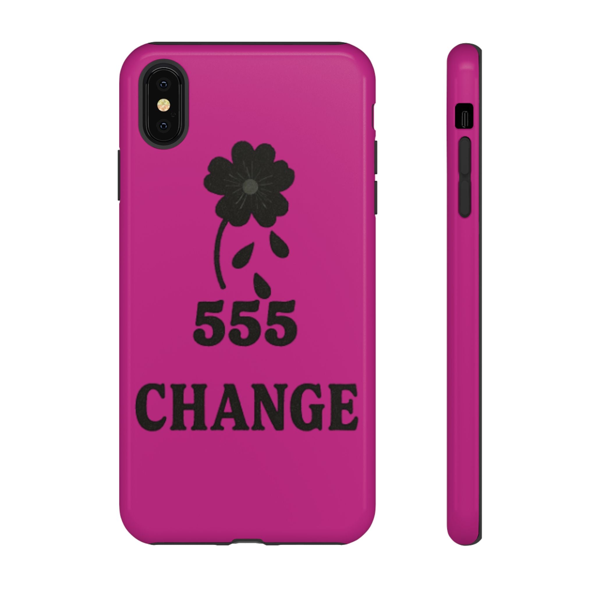 Black & Pink 555 Change Phone Case