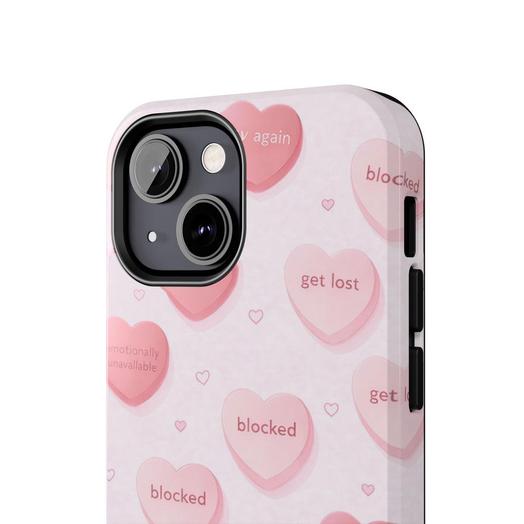 Non-Conversation Hearts Phone Case
