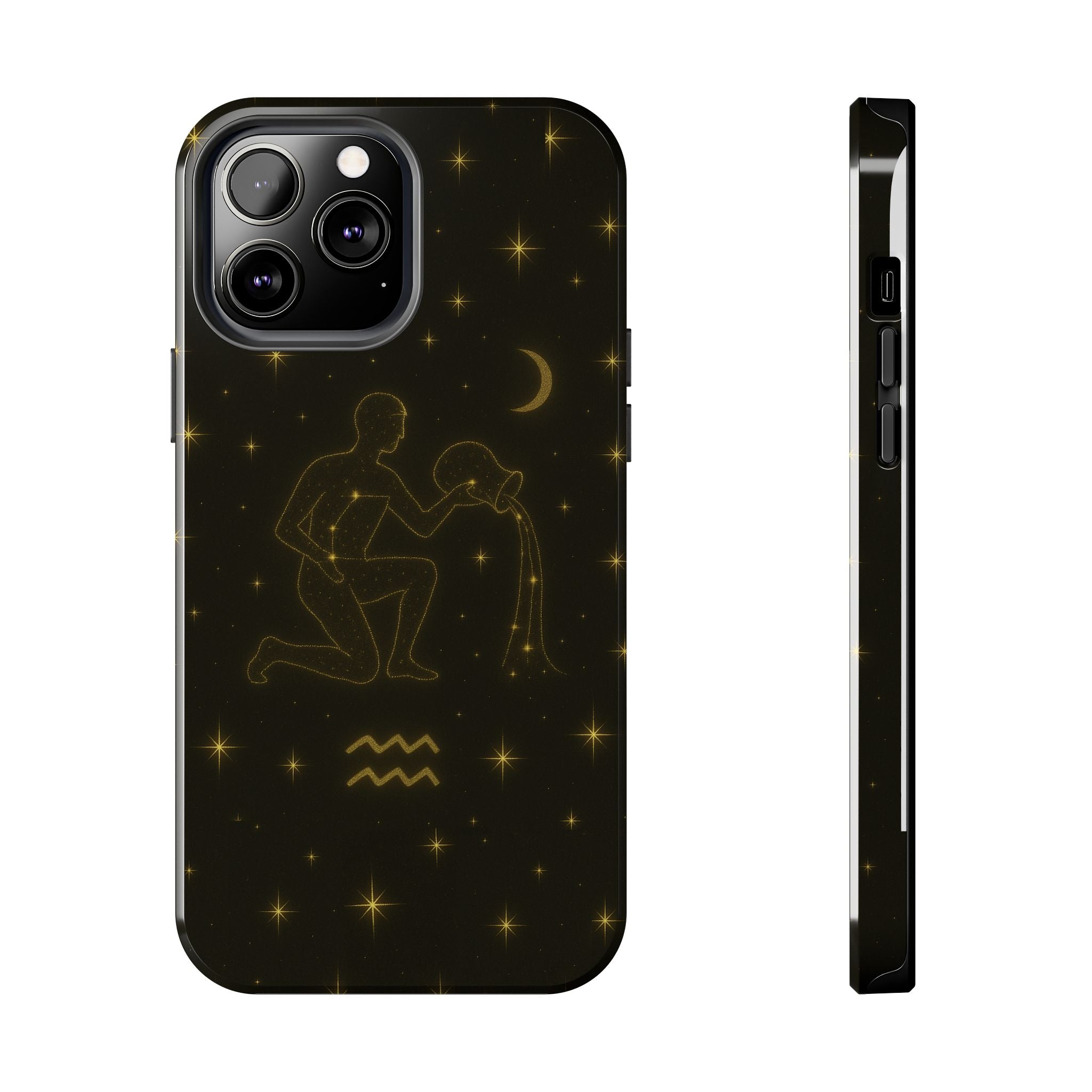 Aquarius Constellation Tough Phone Case — Zodiac Water-Bearer Astrology Design