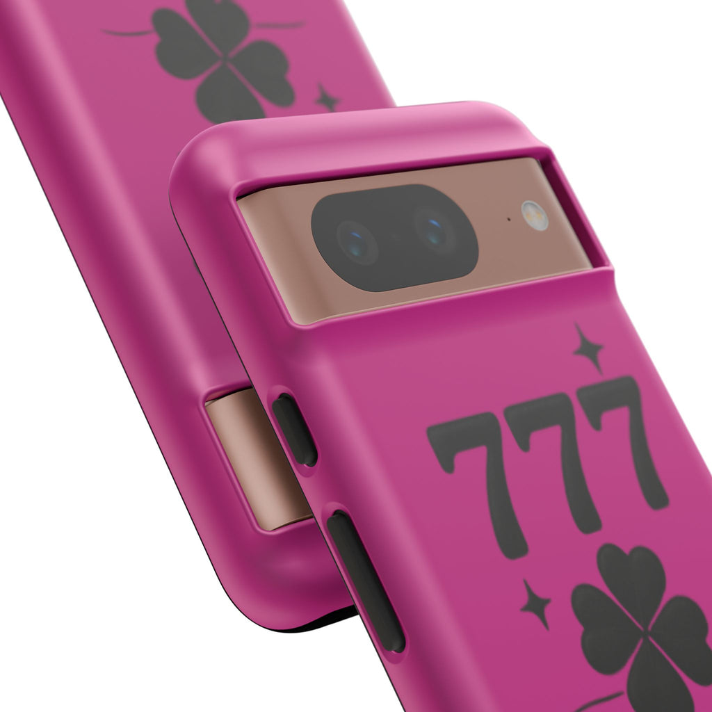 Black & Pink 777 Luck Phone Case