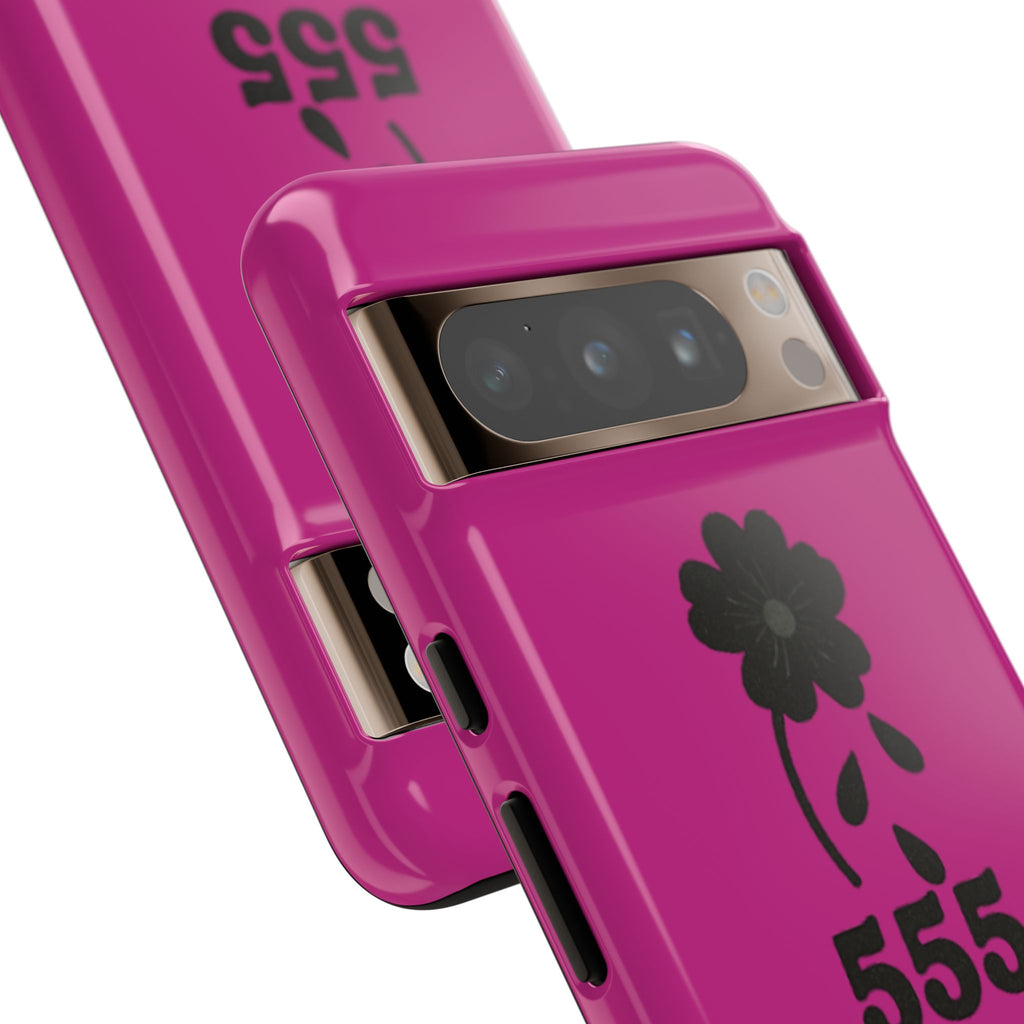 Black & Pink 555 Change Phone Case