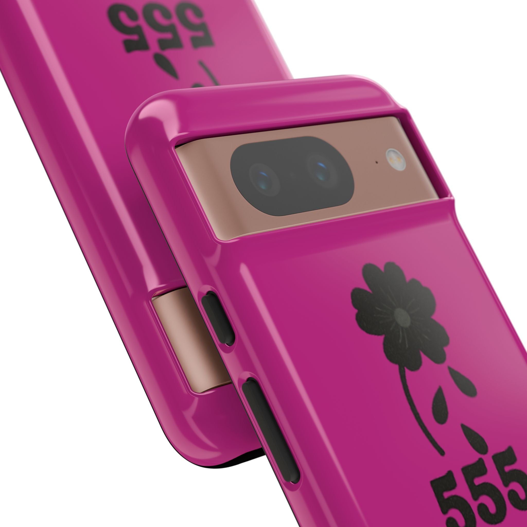 Black & Pink 555 Change Phone Case