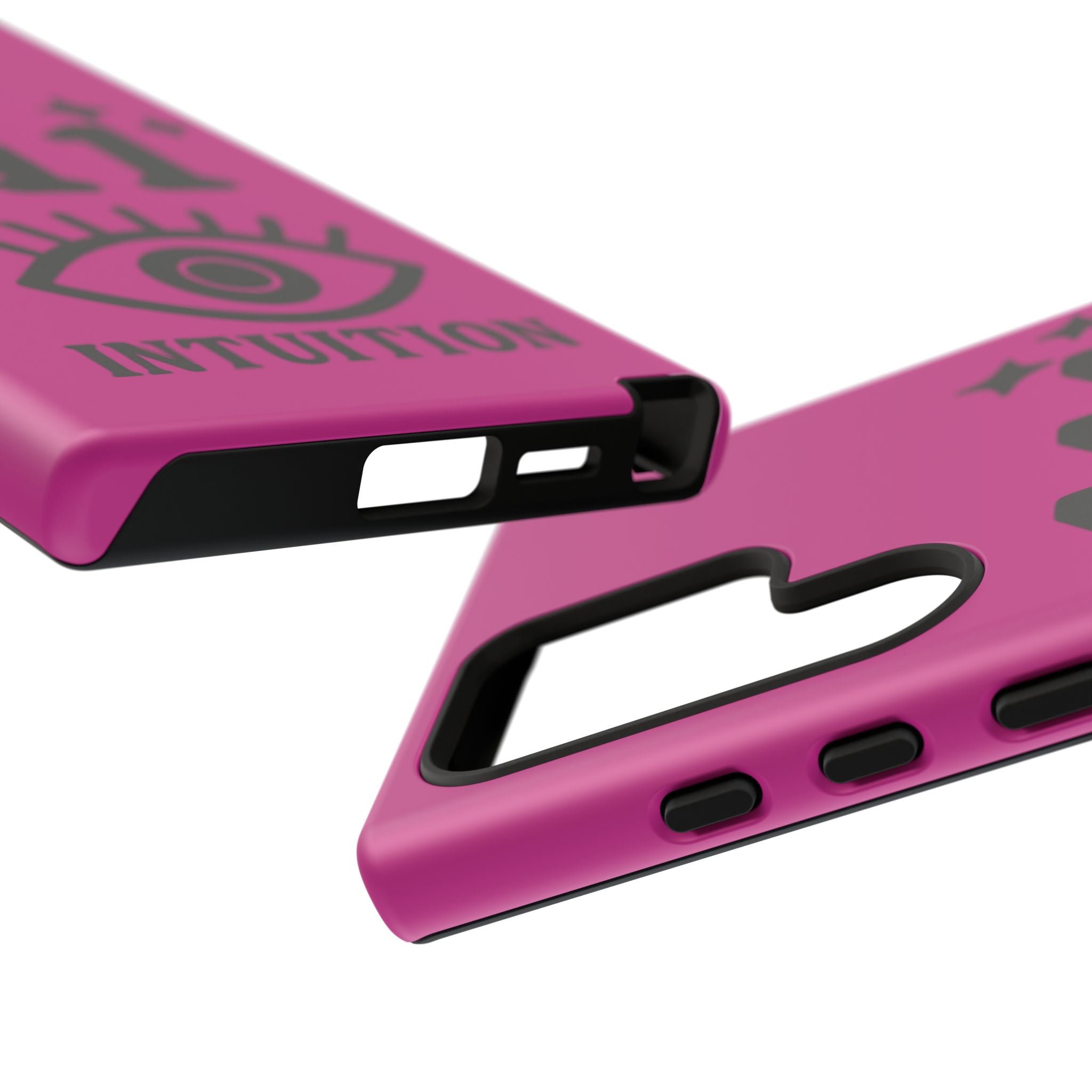 Black & Pink 111 Intuition Phone Case