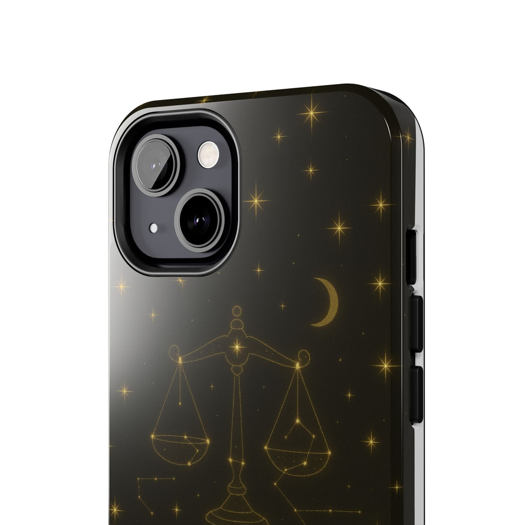 Libra Zodiac Tough Phone Case — Golden Scales