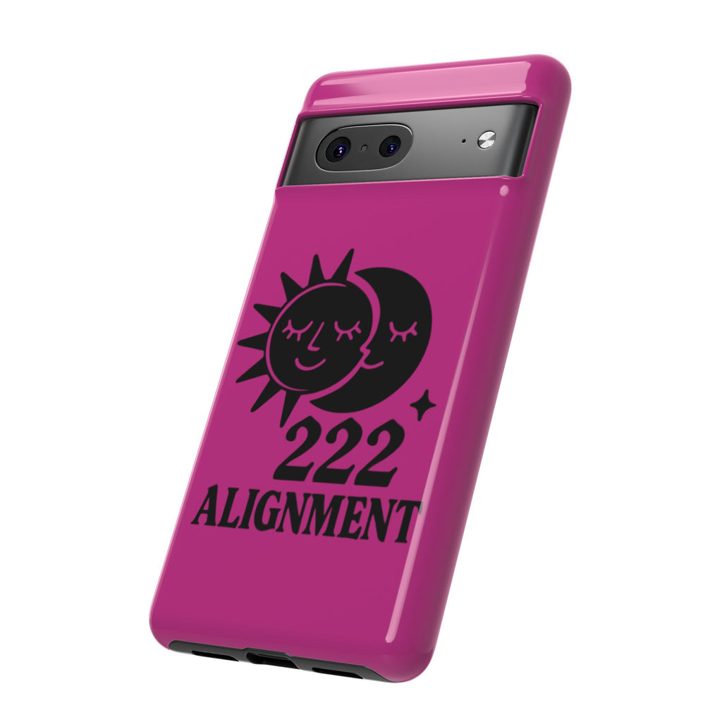 Black & Pink 222 Alignment Phone Case