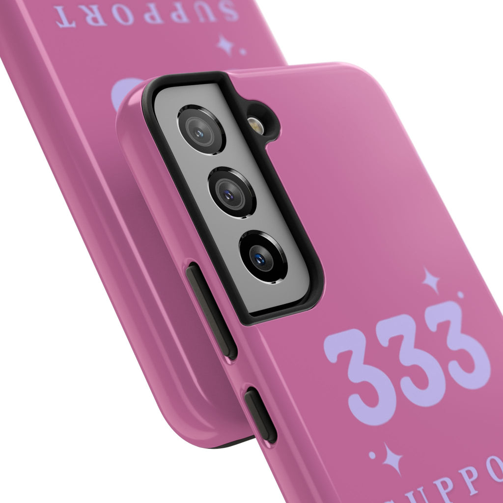 Pink & Purple 333 Support Phone Case