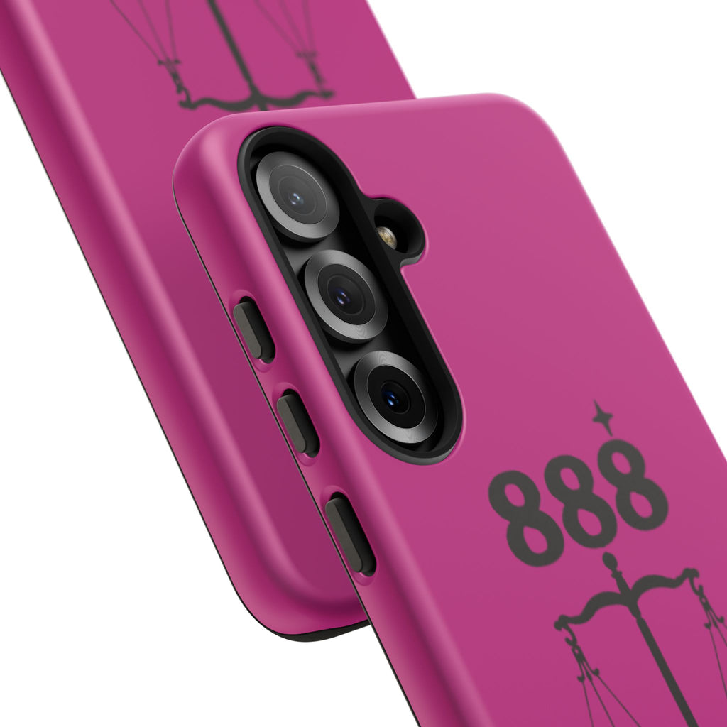 Black & Pink 888 Balance Phone Case